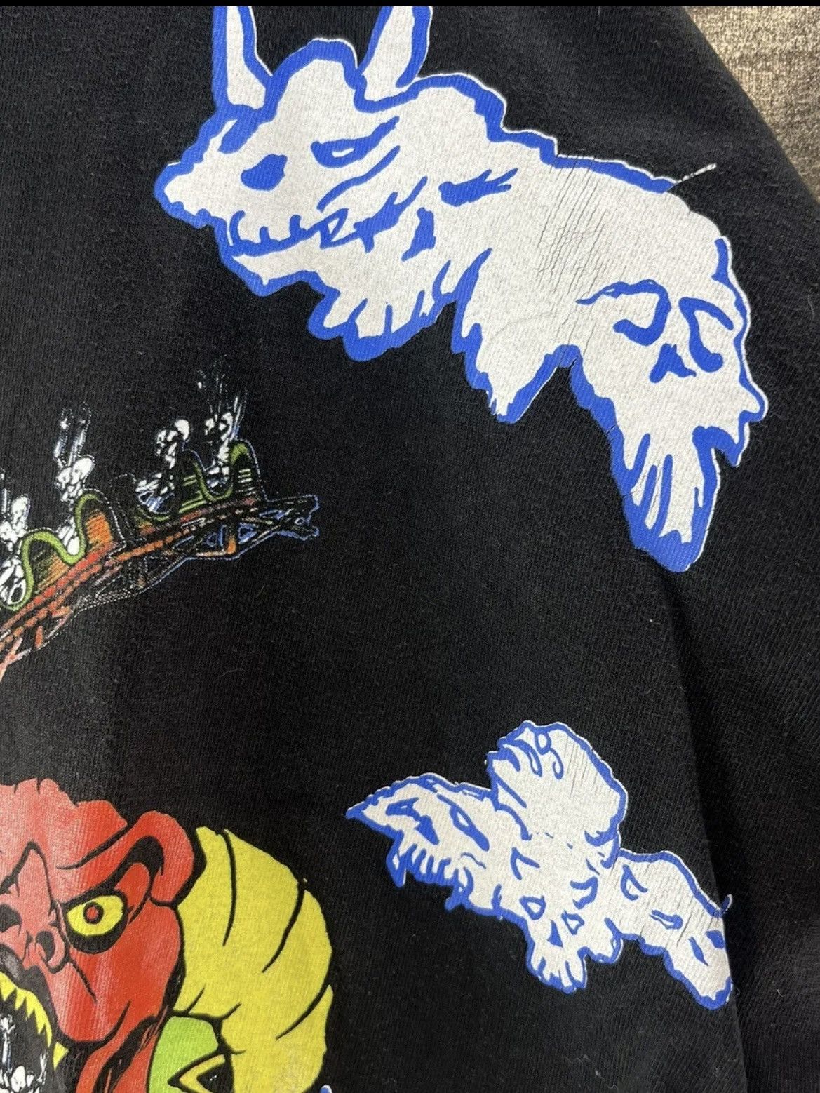 Dap Demons At Play Trippie Red Black Shirt Size 2XL Rare