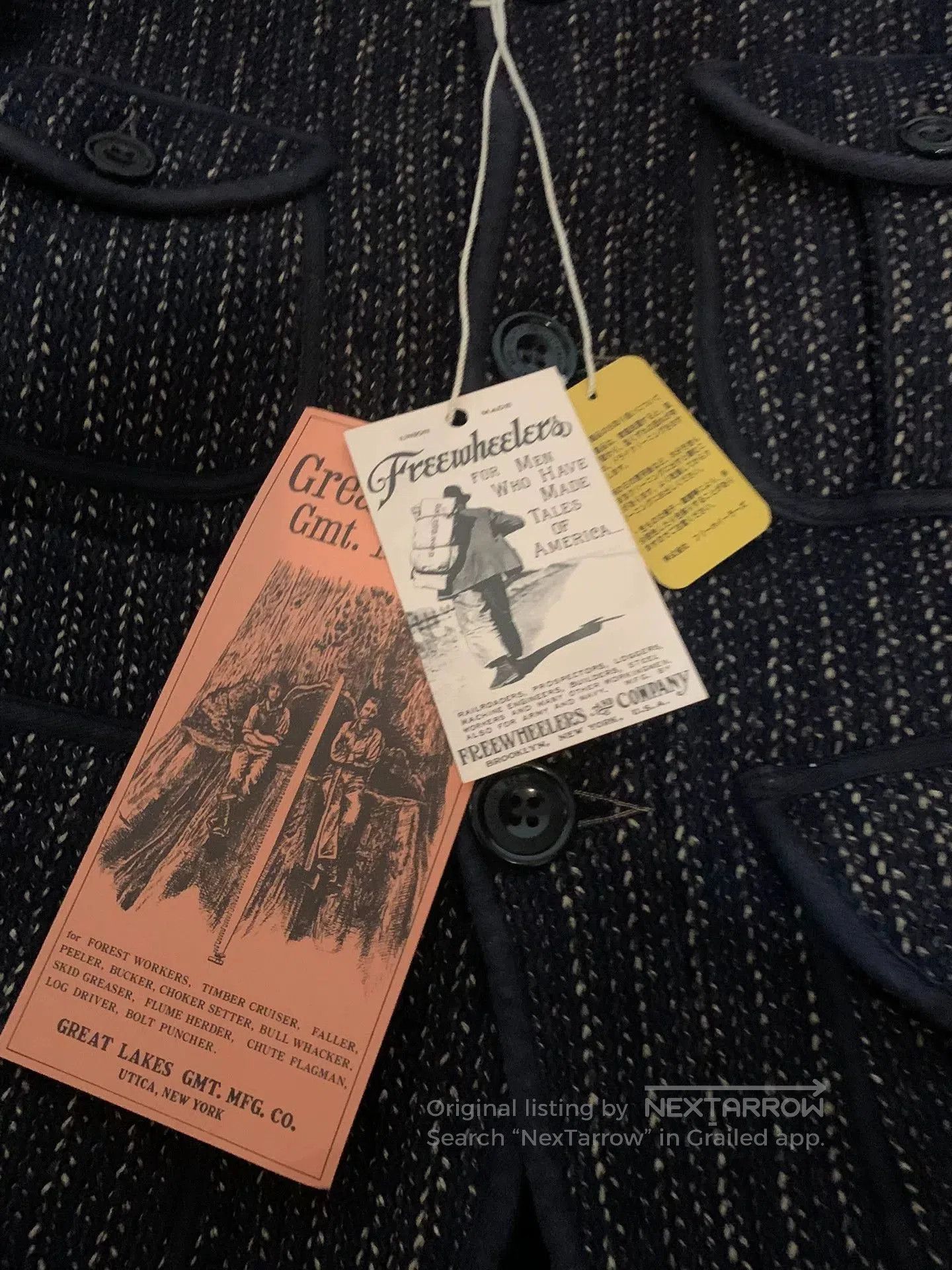 Freewheelers vintage wool hunting jacket from freewheelers. Size US M / EU 48-50 / 2 - 3 Thumbnail