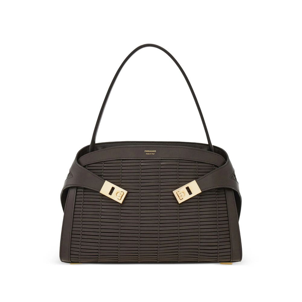 Salvatore Ferragamo Ferragamo BROWN Shoulder Bags Size ONE SIZE - 1 Thumbnail