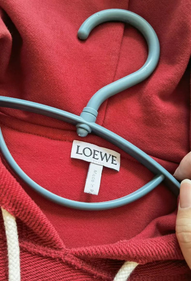 Loewe LOEWE Embroidered women's hooded hoodie Size S / US 4 / IT 40 - 3 Thumbnail