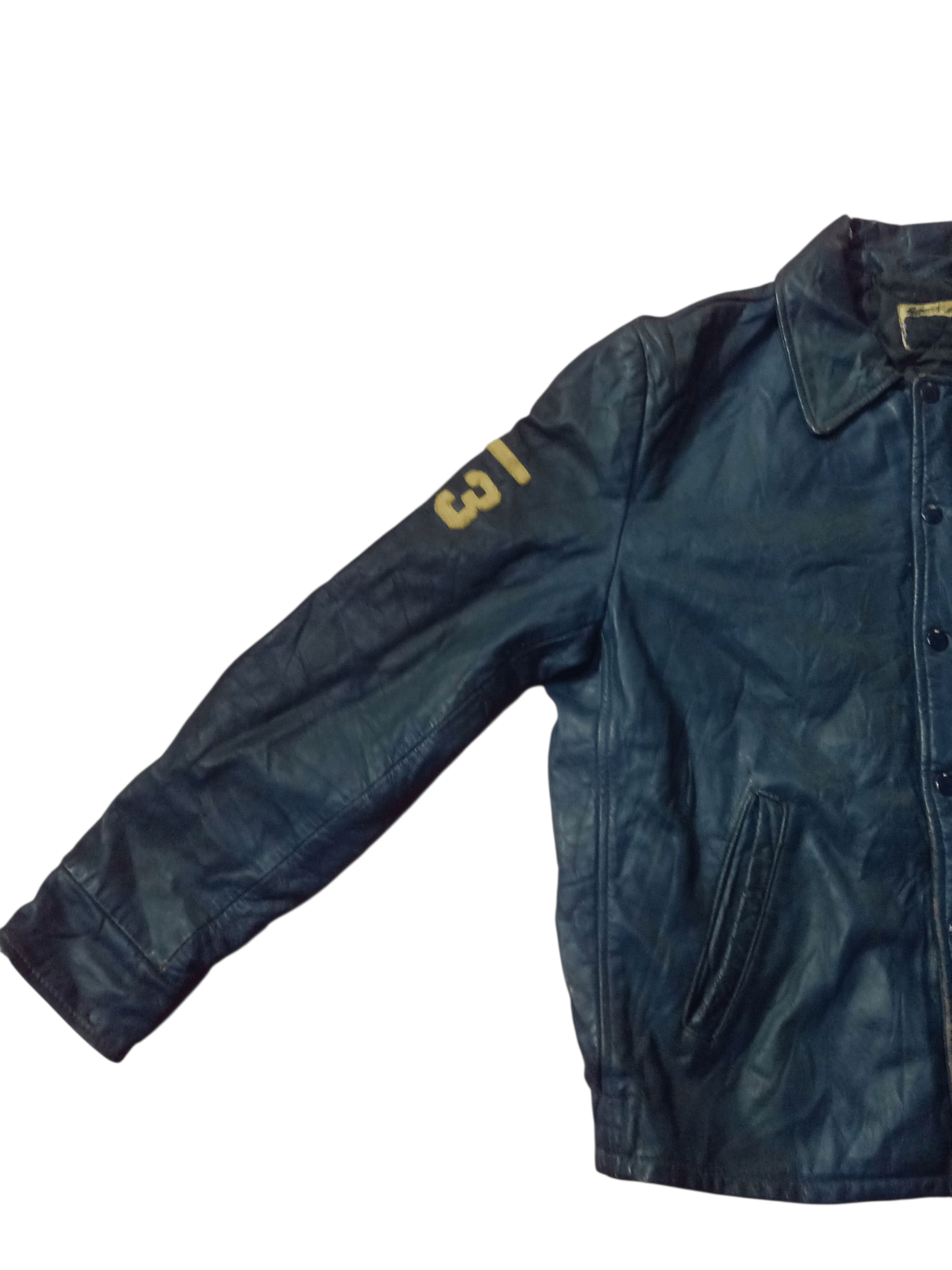 Genuine Leather 💥Vintage 60S Universiti Of Toronto Leathers EmbroideryMen💥 Size US M / EU 48-50 / 2 - 4 Thumbnail