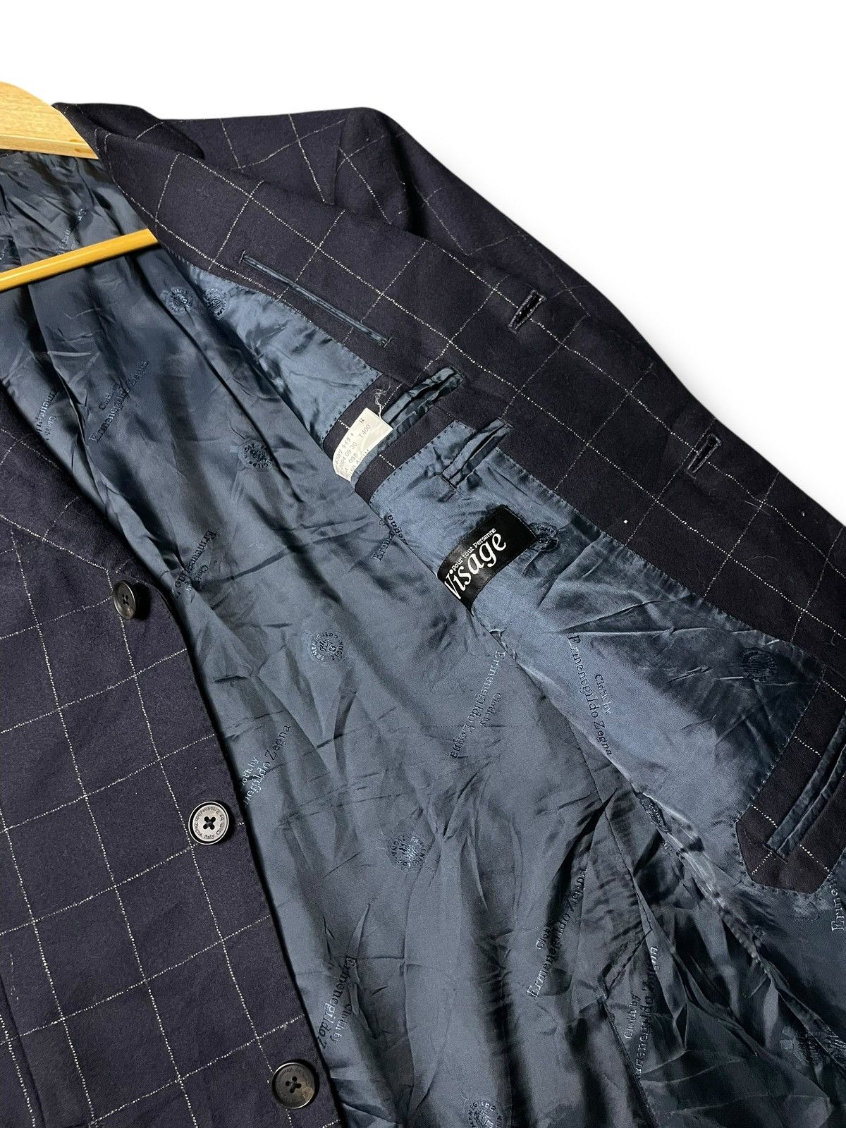 Japanese Brand × Vintage Pour Tote Personne Plaid Design Light Blazer (109) Size US XXS / EU 40 - 5 Thumbnail