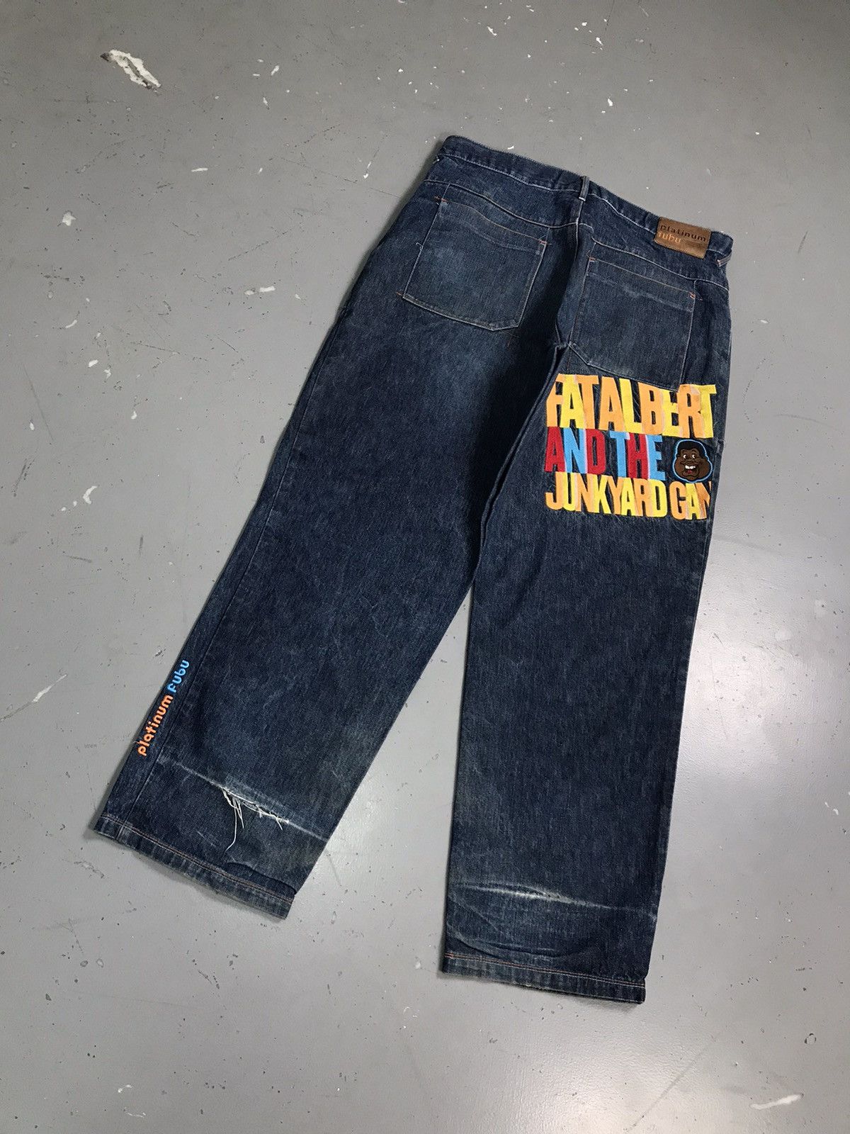 Fubu vintage Fubu platinum big pocket SpellOut denim Size US 40 / EU 56 - 12 Thumbnail