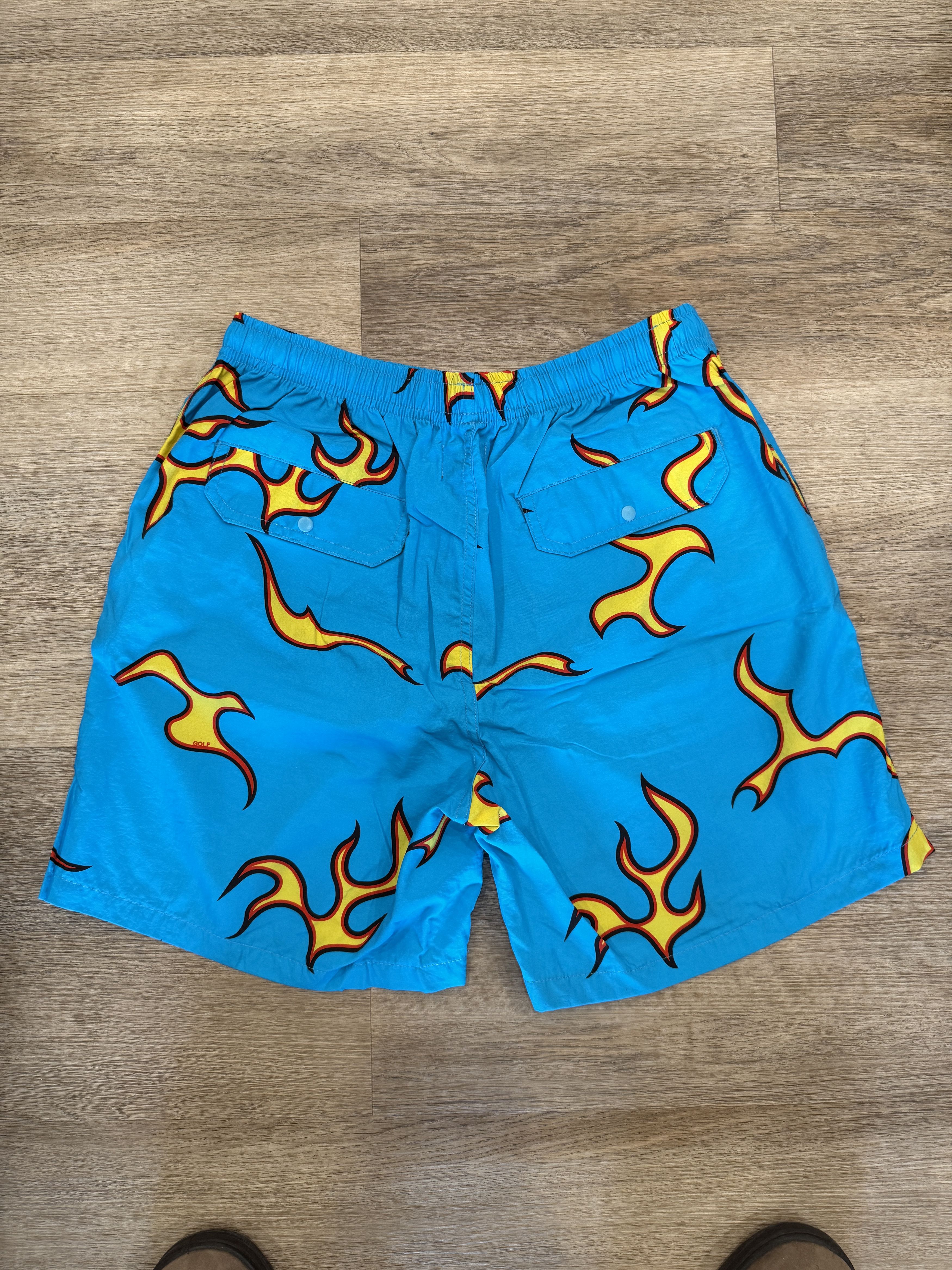 Golf Wang Flames Shorts Size US 30 / EU 46 - 2 Thumbnail