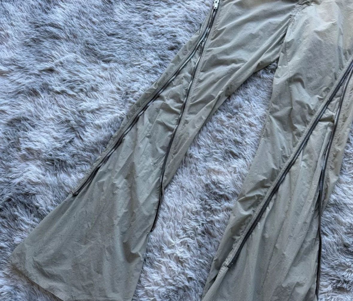 Rick Owens Rick Owens 23ss Show Main Line Boaln Grid Banana Pants Size US 29 - 3 Thumbnail