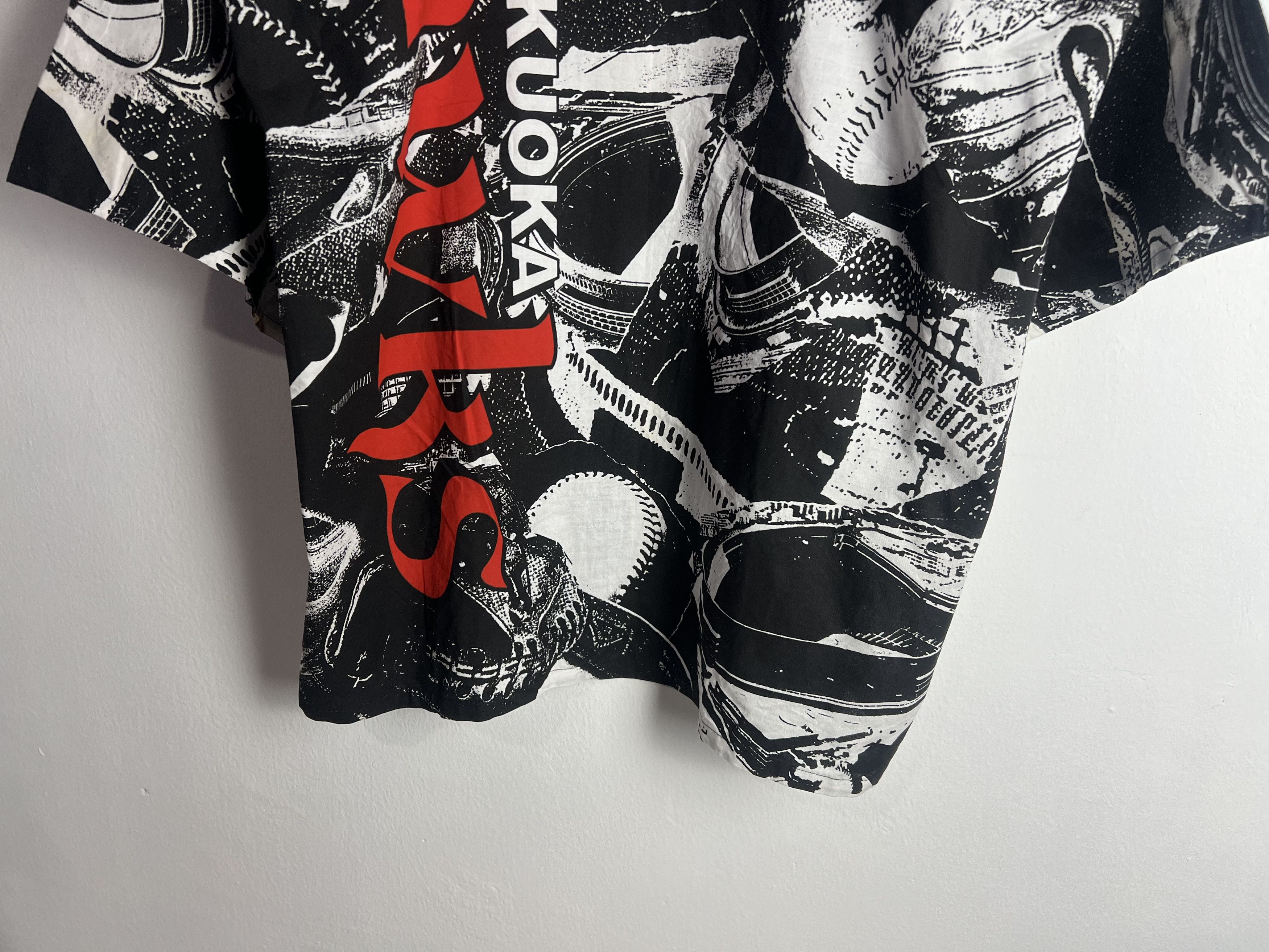 Vintage Vintage Fukuoka Daiei Hawks Kimono Size US L / EU 52-54 / 3 - 11 Thumbnail