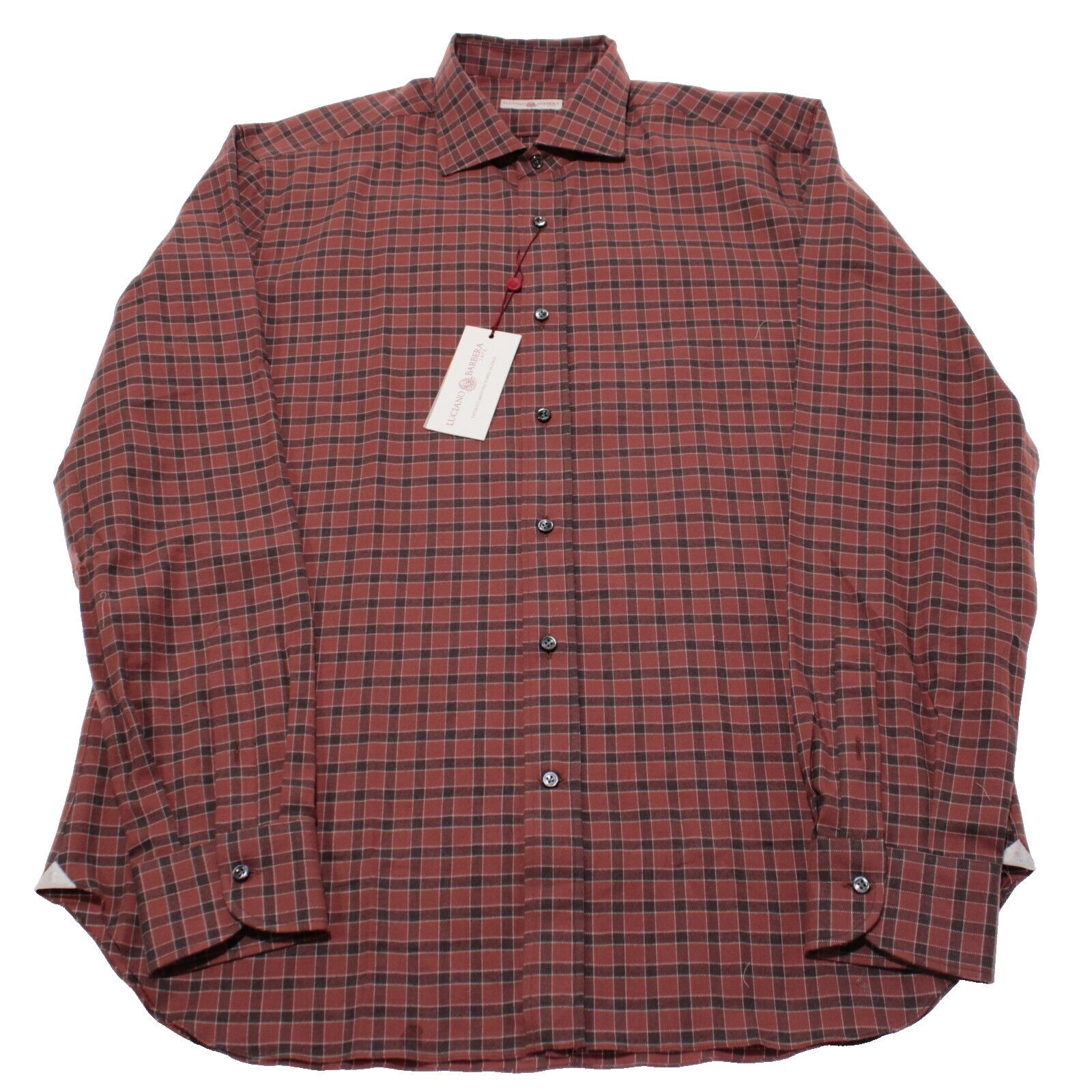 Luciano Barbera Luciano Barbera New with tags Shirt Size XL US In Red Size US XL / EU 56 / 4 - 3 Thumbnail