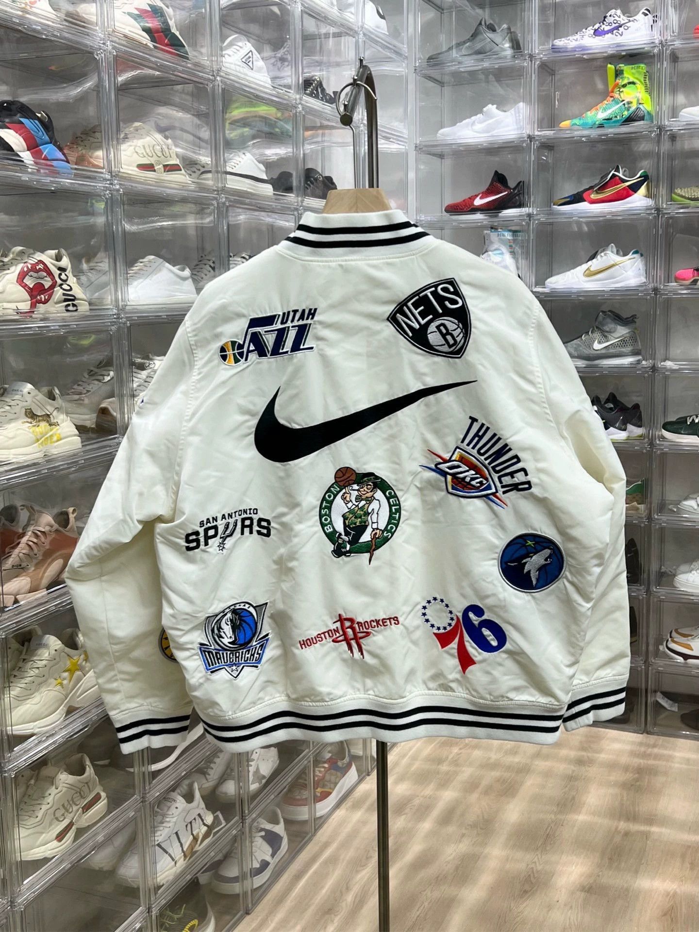 Supreme supreme nba baseball jersey in white Size US XL / EU 56 / 4 - 5 Thumbnail