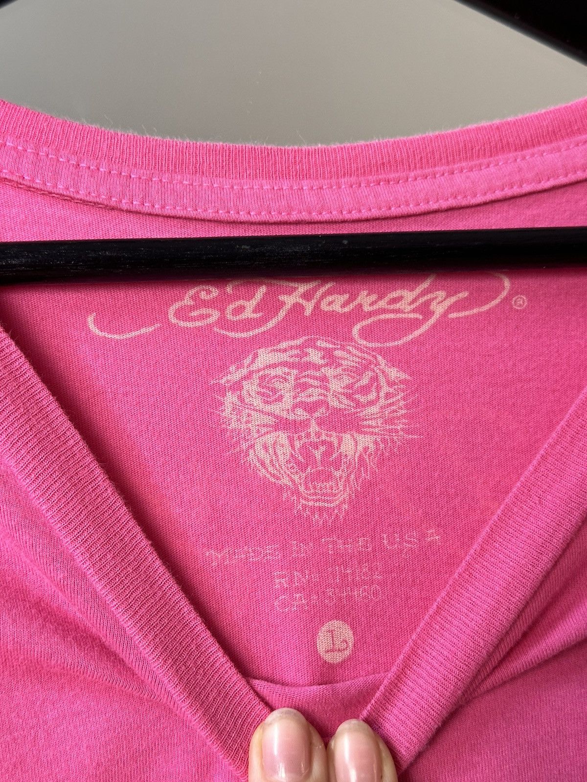 Ed Hardy Vintage EdHardy By Christian Audigier t-shirt Dress Japan Size L / US 10 / IT 46 - 7 Thumbnail