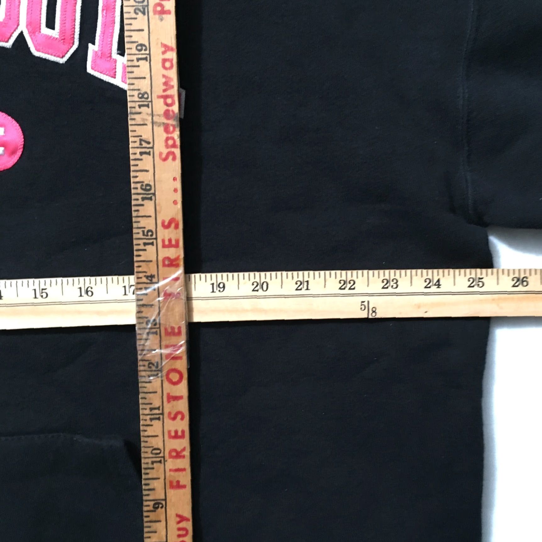 Vintage VINTAGE Minnesota Pink Hooded Womens V-Neck Embroidered XL Sweatshirt Size XL / US 12-14 / IT 48-50 - 4 Thumbnail