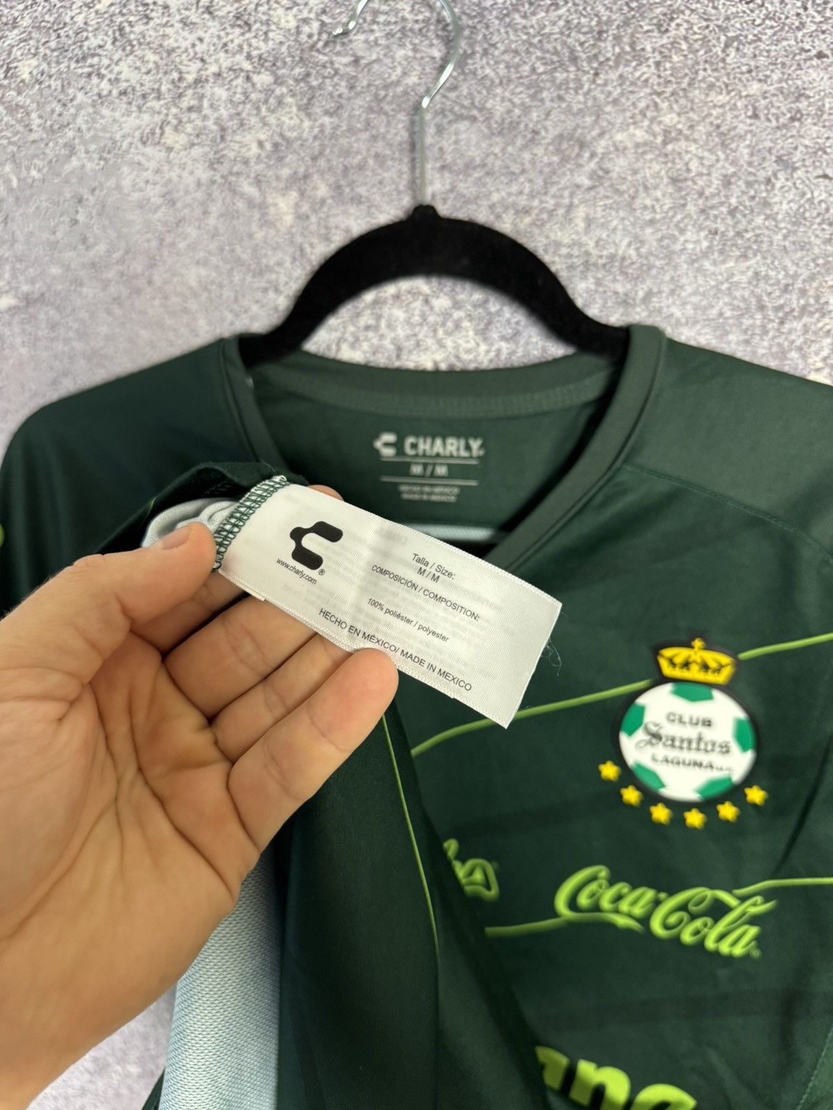 Vintage Vintage Santos Laguna 2019/20 Charly Soccer Jersey Medium Size US M / EU 48-50 / 2 - 15 Thumbnail