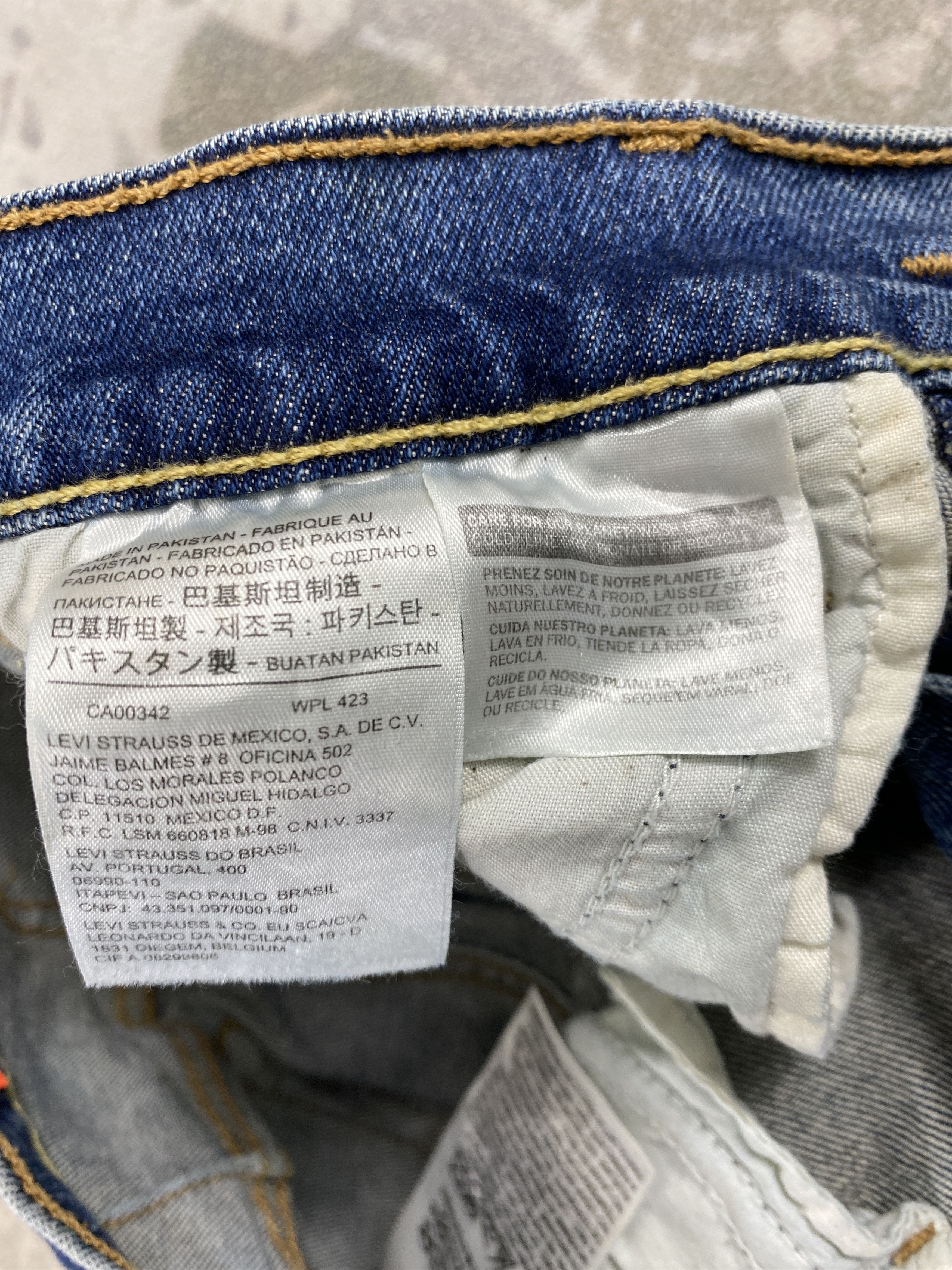 Levi's Levi's 721 High Rise Skinny Jeans 25x25.5 - JN3744 Size 36" / US 14 / IT 50 - 9 Thumbnail