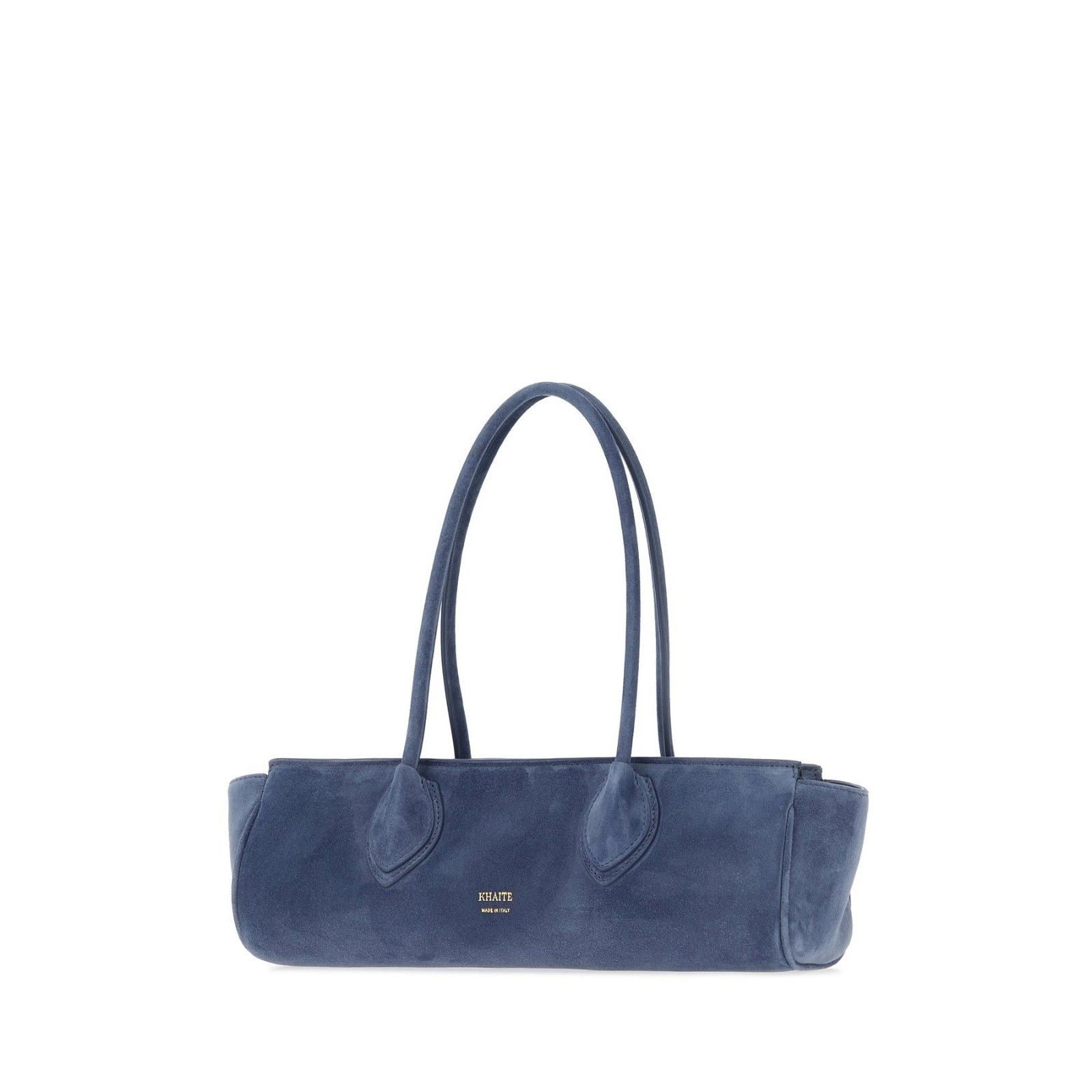KHAITE KHAITE Donna Blue Suede Shoulder Bag New & Authentic Size ONE SIZE - 2 Thumbnail