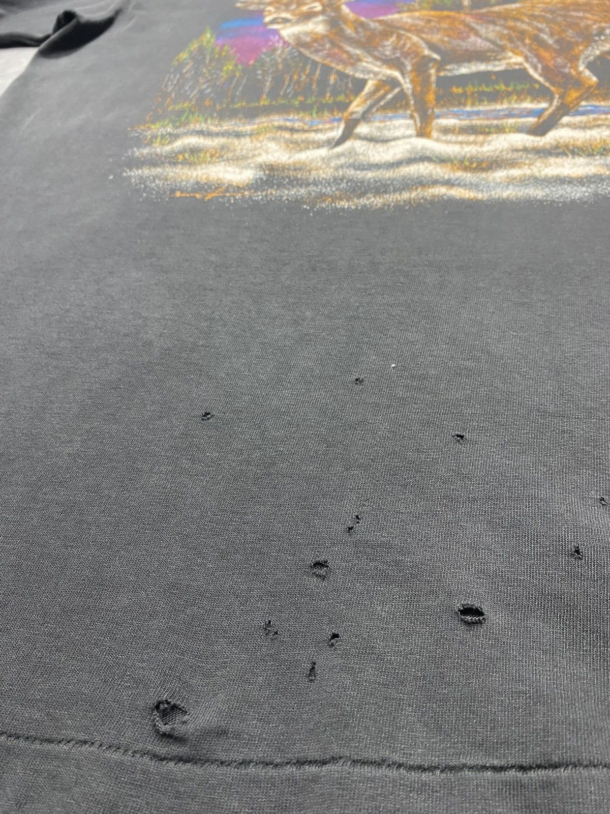 Vintage 90’s Vintage Hazelwood Midnight Deer Tee Size US L / EU 52-54 / 3 - 3 Thumbnail