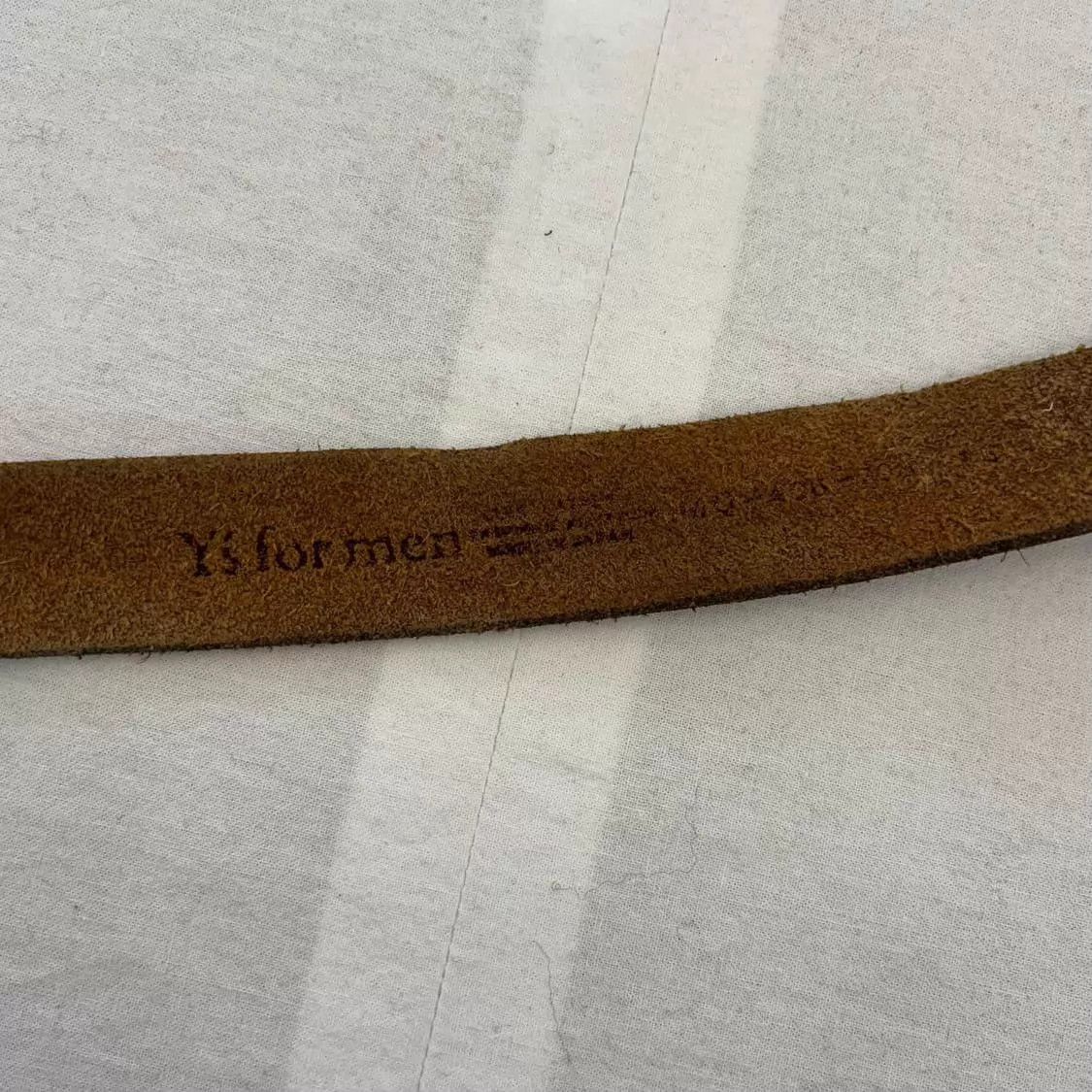 Yohji Yamamoto Yohji Yamamoto Vintage Maillard Distressed Unisex Belt Size ONE SIZE - 3 Thumbnail
