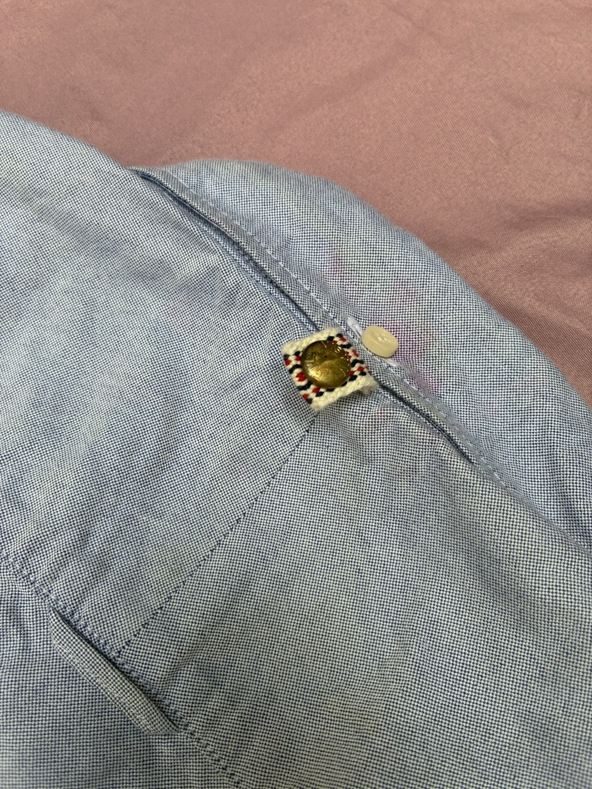 Visvim VISVIM CUBISM /FREE INTERNATION LABORATORY OCBD OXFORD SHIRT Size US M / EU 48-50 / 2 - 8 Thumbnail