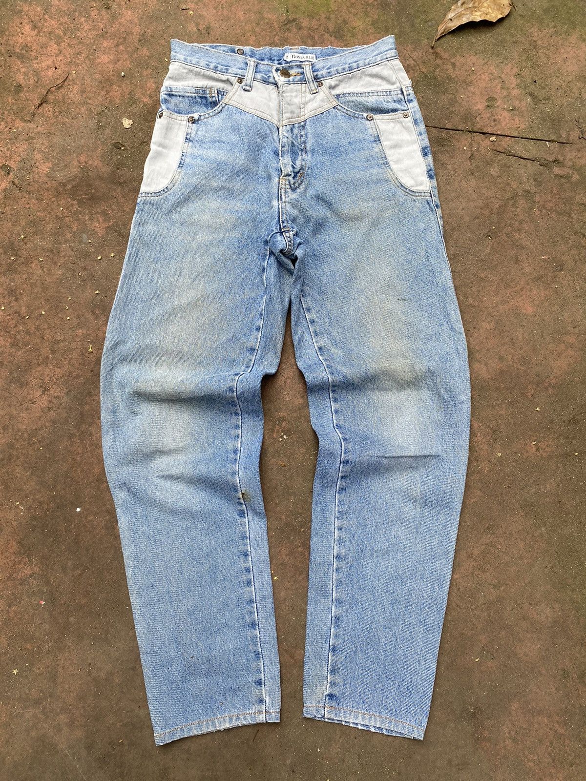 Boneville 80s Boneville deconstructed jeans/pants by Massimo Osti Size US 28 / EU 44 - 1 Thumbnail