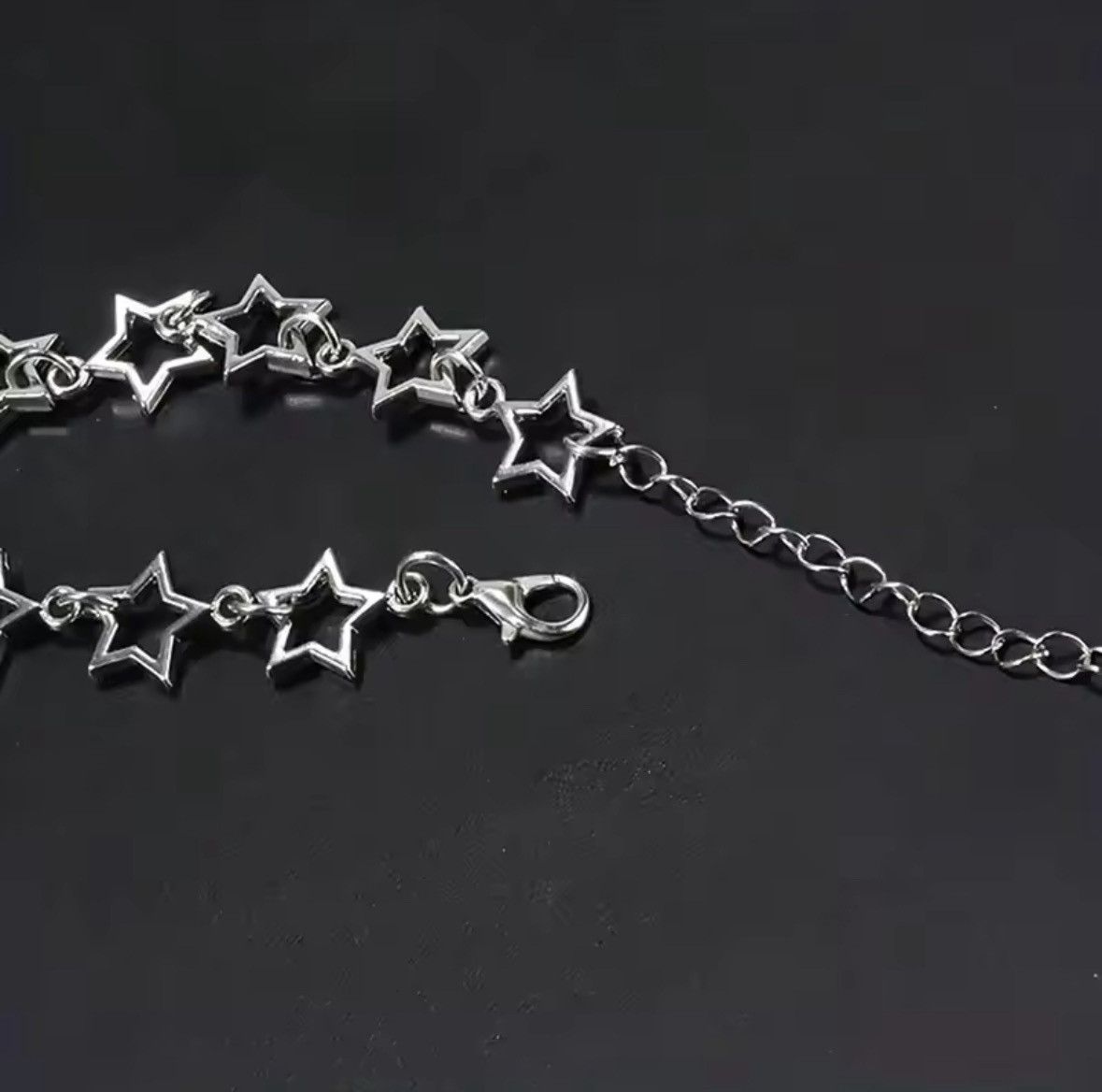 Jewelry Stars Bracelet Grunge Stars Link Bracelet Anime Size ONE SIZE - 2 Thumbnail