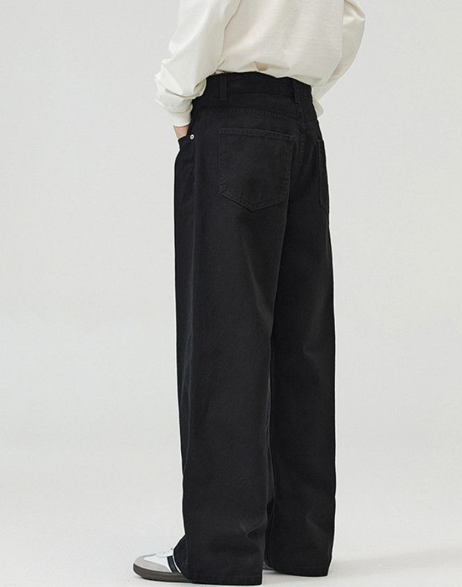 Japanese Brand American street casual men's Merard wide-leg loose jeans Size US 32 / EU 48 - 4 Thumbnail