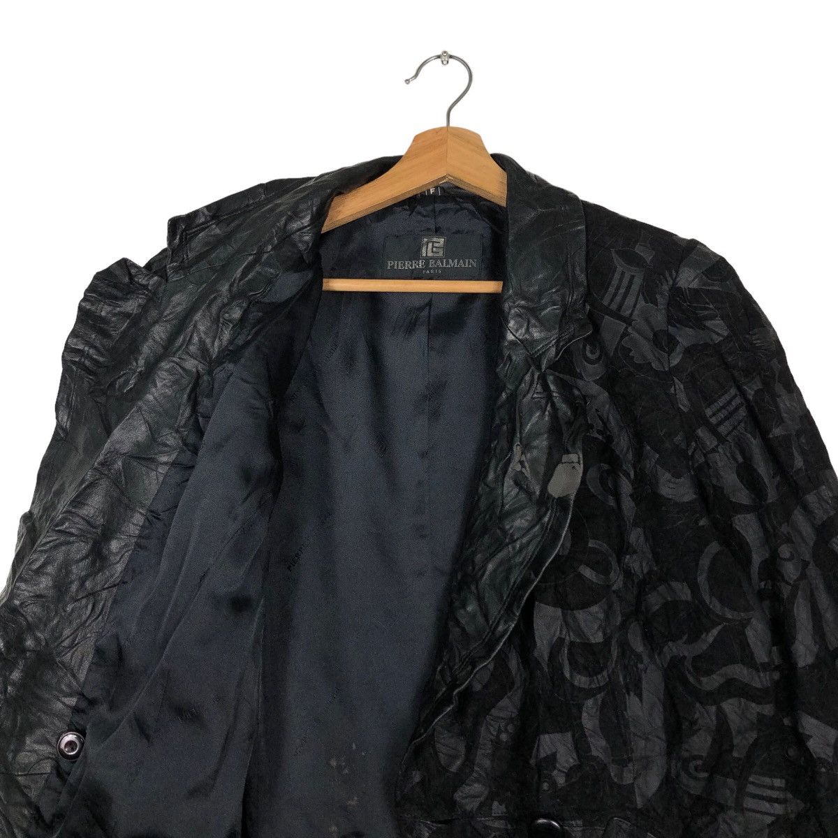 Pierre Balmain 🔥Authentic Genuine Leather Jacket Pierre Balmain Paris Size M / US 6-8 / IT 42-44 - 9 Thumbnail