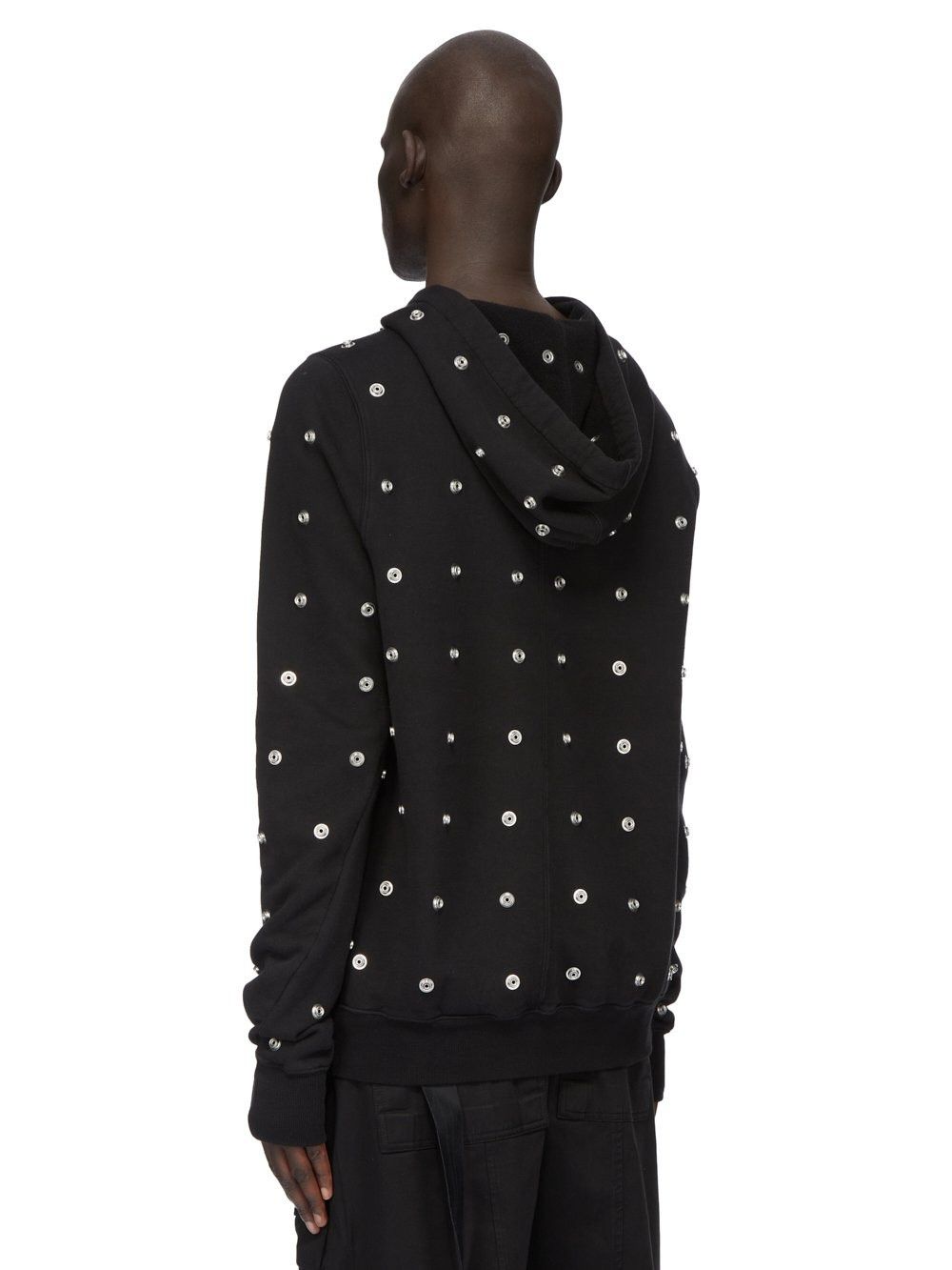 Rick Owens Drkshdw Granbury Organic Fleece Press Stud Button Hoodie SS24 Lido Size US S / EU 44-46 / 1 - 24 Thumbnail