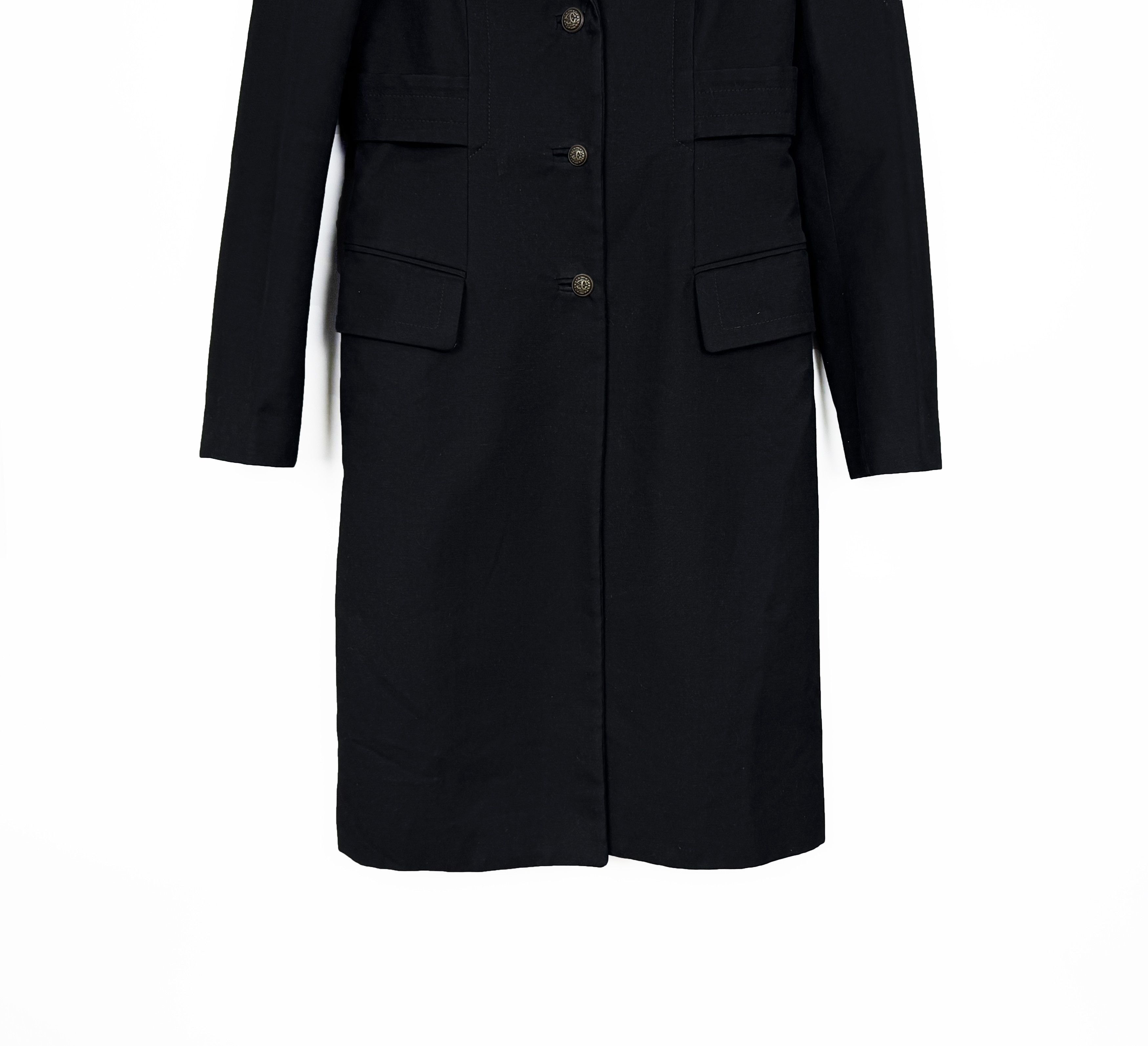 Just Cavalli 2005 Just Cavalli Made in Italy Women's Black Coat M Size M / US 6-8 / IT 42-44 - 3 Thumbnail
