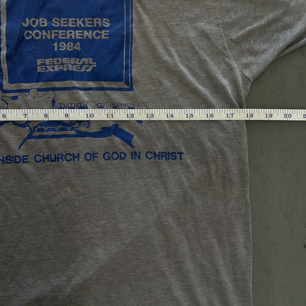 Vintage Vintage 1984 Federal Express “Job Seekers Conference” Tee Size US M / EU 48-50 / 2 - 4 Thumbnail