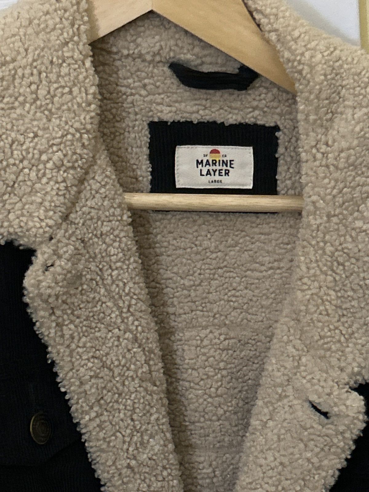 Marine Layer Marine Layer Sherpa Cord Jacket (L) worn only a few times Size US M / EU 48-50 / 2 - 4 Thumbnail
