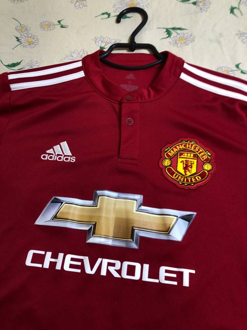 Adidas Manchester United F.C. 2017-2018 home football shirt Adidas Size US S / EU 44-46 / 1 - 7 Thumbnail