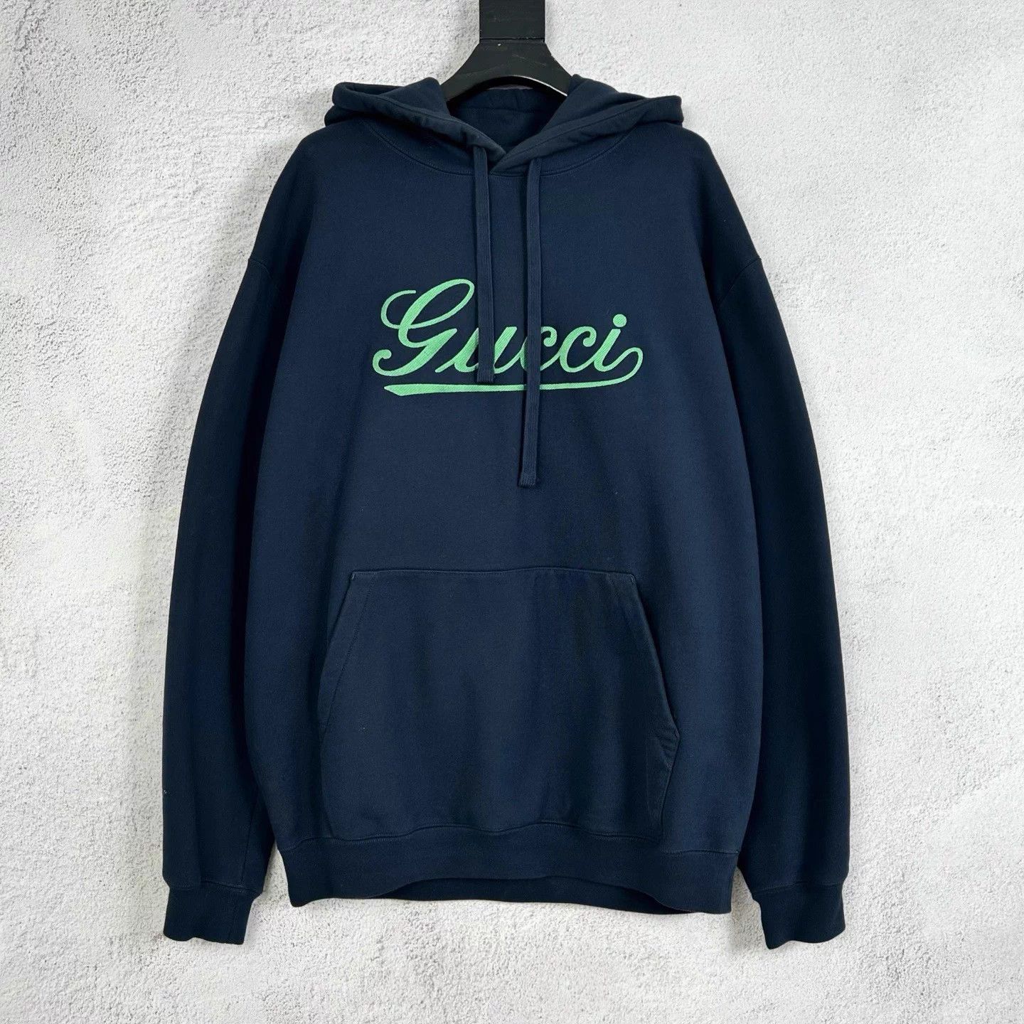 Gucci GUCCI GG Hooded Oversized Navy Men XXL Sweatshirt Size US XXL / EU 58 / 5 - 1 Thumbnail