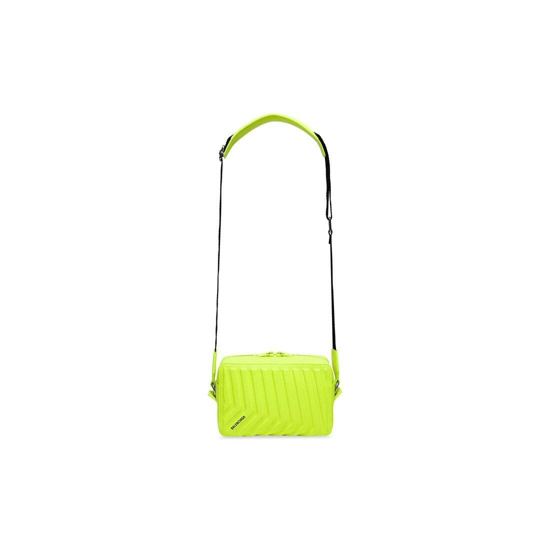 Balenciaga o1la1rc1a0325 Size: OS / Car Camera Bag in Acid Green Size ONE SIZE - 1 Thumbnail