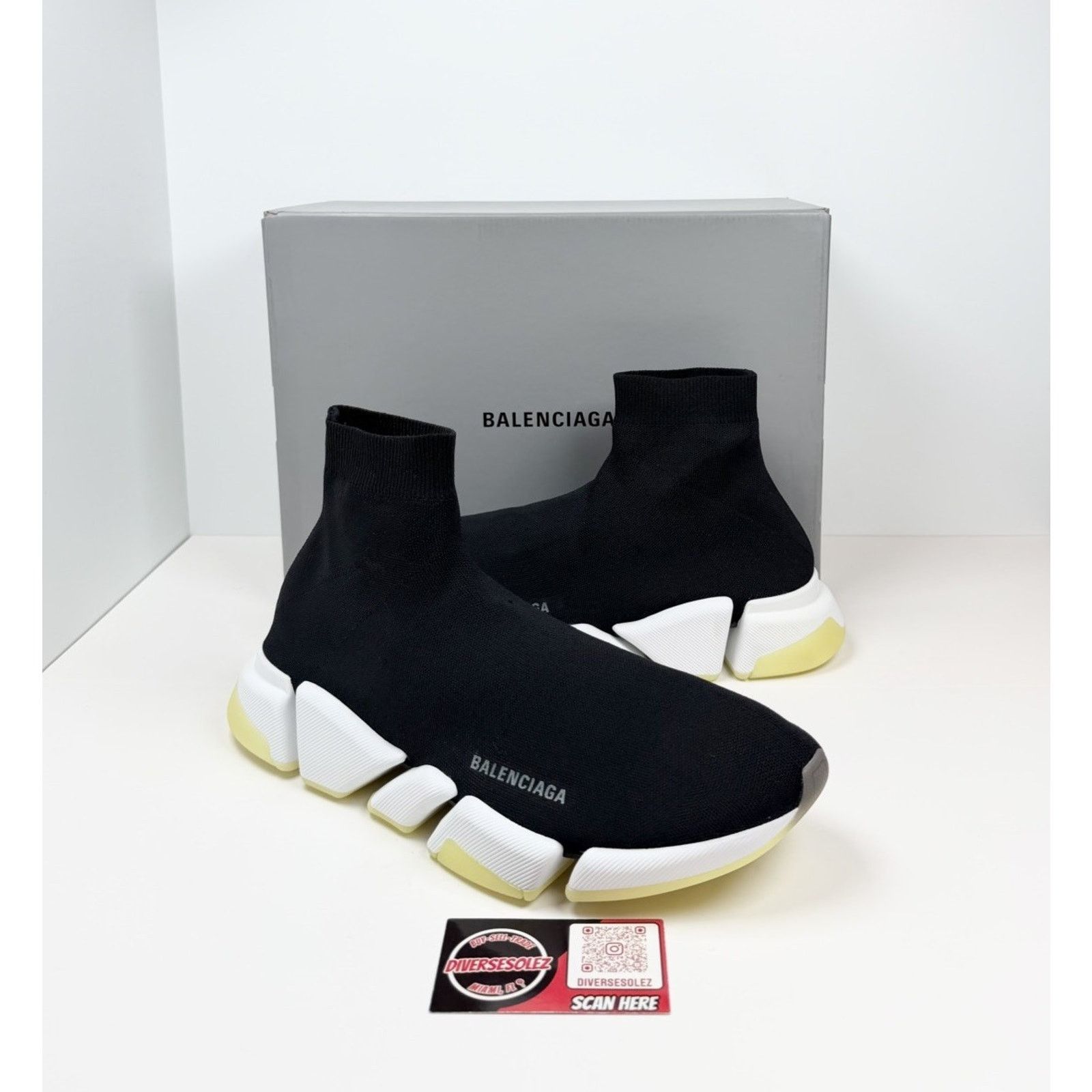 Balenciaga Size 46EU/13US - Balenciaga Speed Trainers NEW Size US 13 / EU 46 - 1 Thumbnail