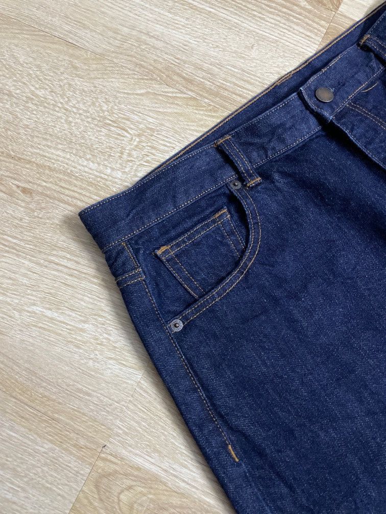 GU GU DENIM BAGGY PANTS Size US 36 / EU 52 - 4 Thumbnail