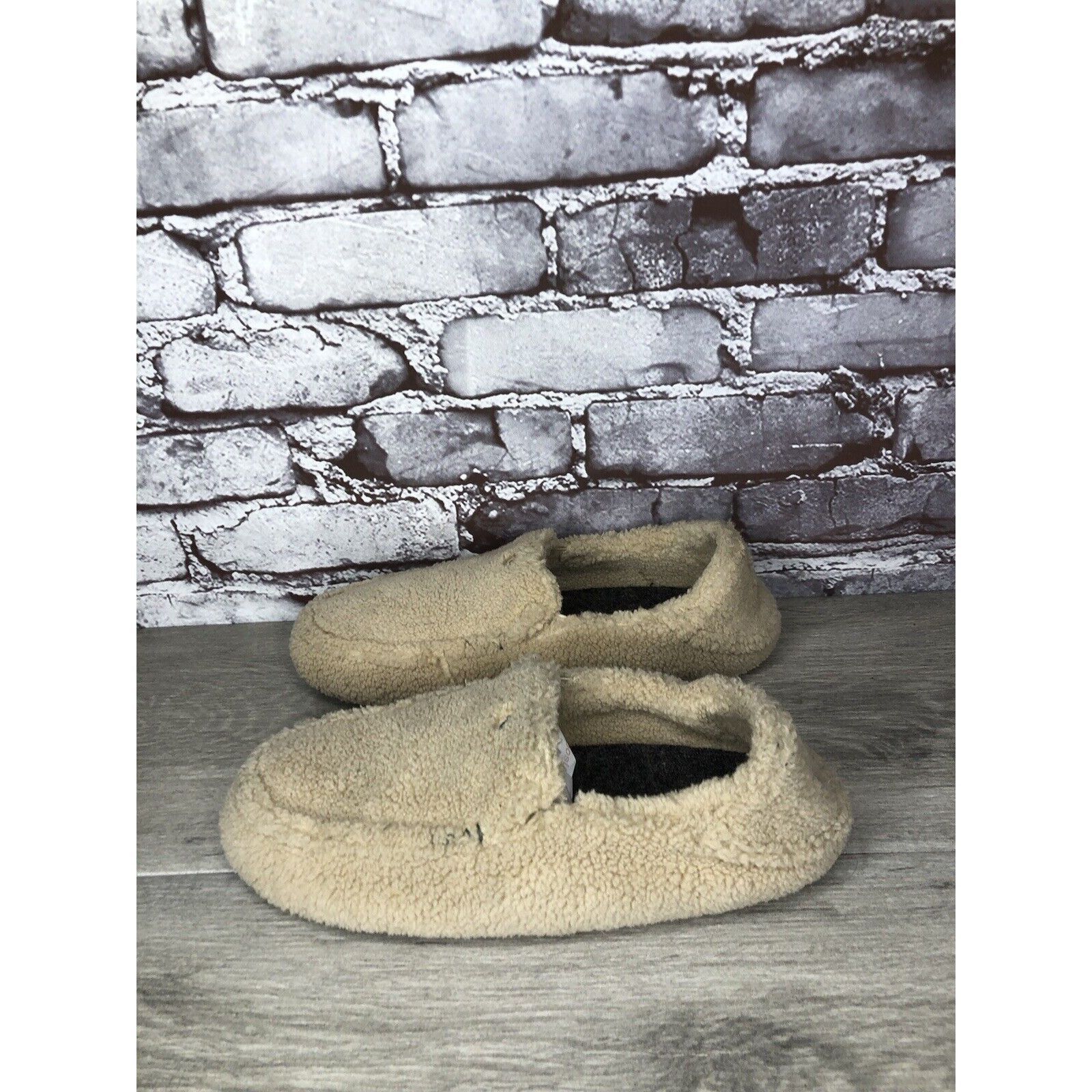 Olukai OLUKAI Nohea Heu Tan Sandbar Faux Fur Slippers Loafers Shoes Size US 8 / IT 38 - 5 Thumbnail
