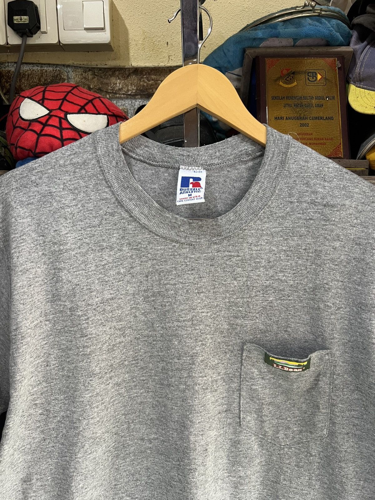 L.L. Bean 🔥Rare Collabs Russell Athletic x LL Bean Single Pocket Tee Size US M / EU 48-50 / 2 - 4 Thumbnail