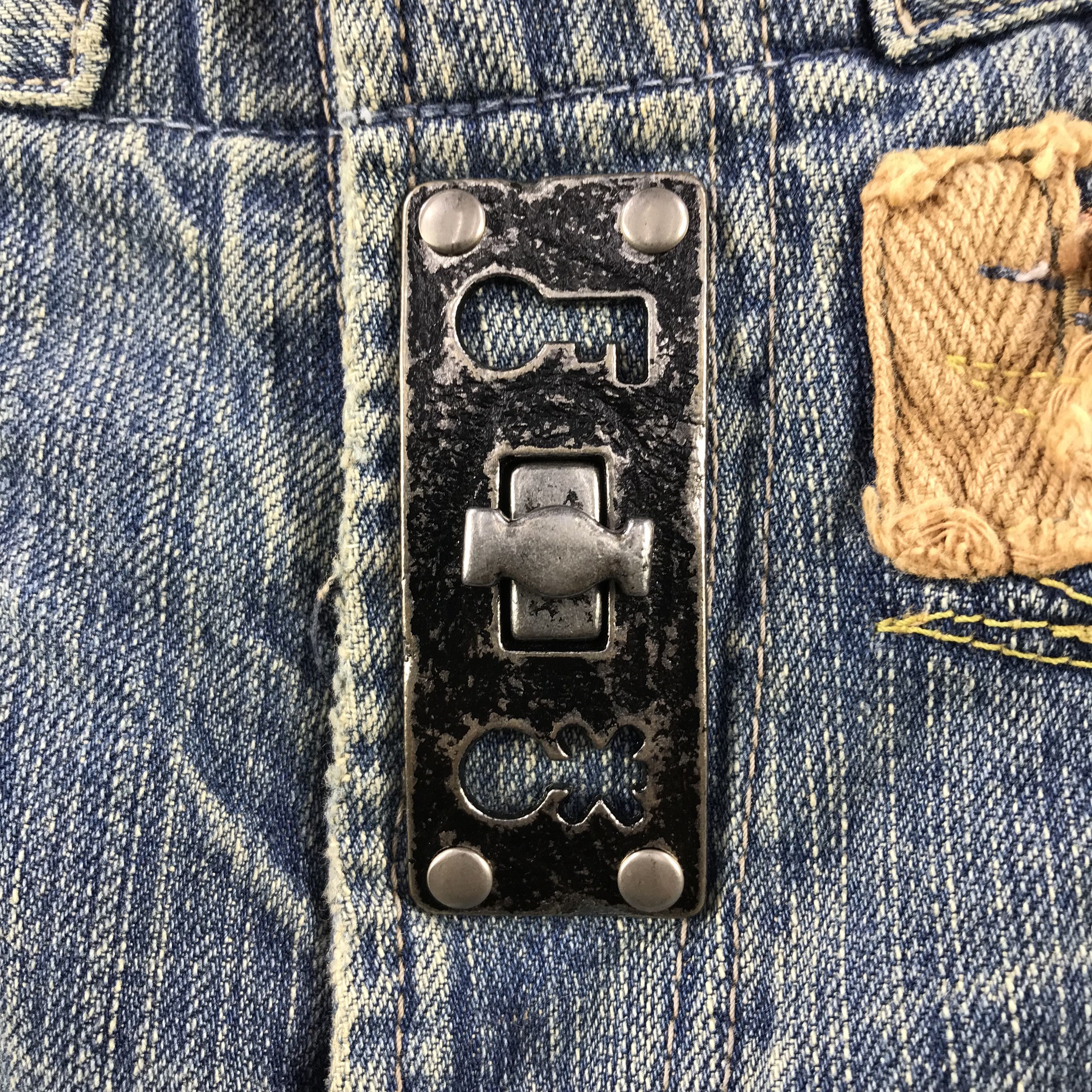 Marithe + Francois Girbaud Marithe Francois Girbaud Jeans Biker Denim KJ3195 Size US 30 / EU 46 - 12 Thumbnail