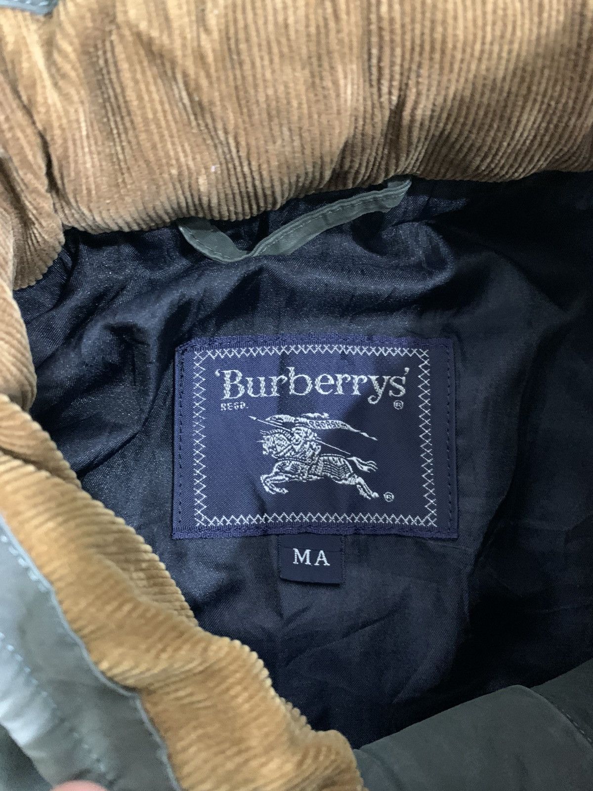 Burberry Vintage Green Army Parka Burberrys Jacket Size US M / EU 48-50 / 2 - 12 Thumbnail