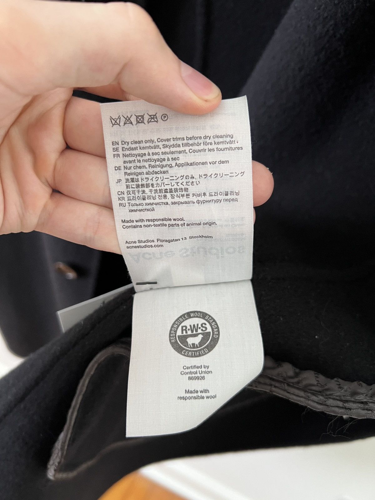 Acne Studios Single Breasted Long Wool Coat Size US M / EU 48-50 / 2 - 12 Thumbnail