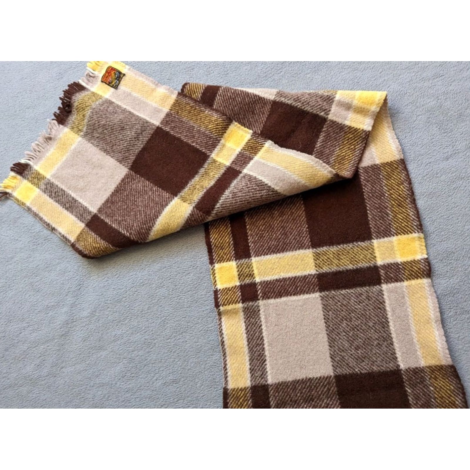 Greats Sammy De Lux Great Britain All wool scarf ScarF Women Multicolor Wool United Kingdom 90s Theme Mens Womens Size ONE SIZE - 7 Thumbnail
