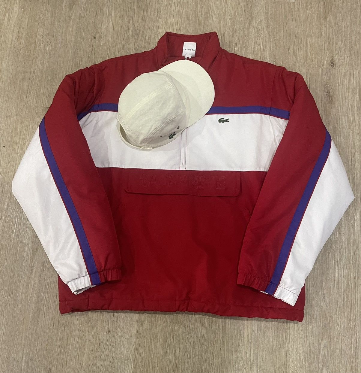 Lacoste × Supreme COMBO Jacket & Cap Supreme x LACOSTE Size US M / EU 48-50 / 2 - 1 Thumbnail