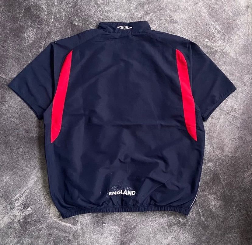 Umbro Vintage Umbro England Training Zip Jersey Size US XL / EU 56 / 4 - 5 Thumbnail