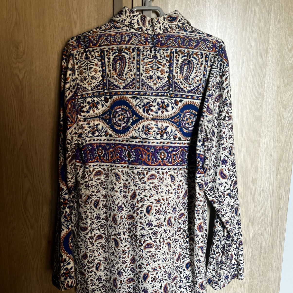 Iranian Persian Print Overshirt Jacket