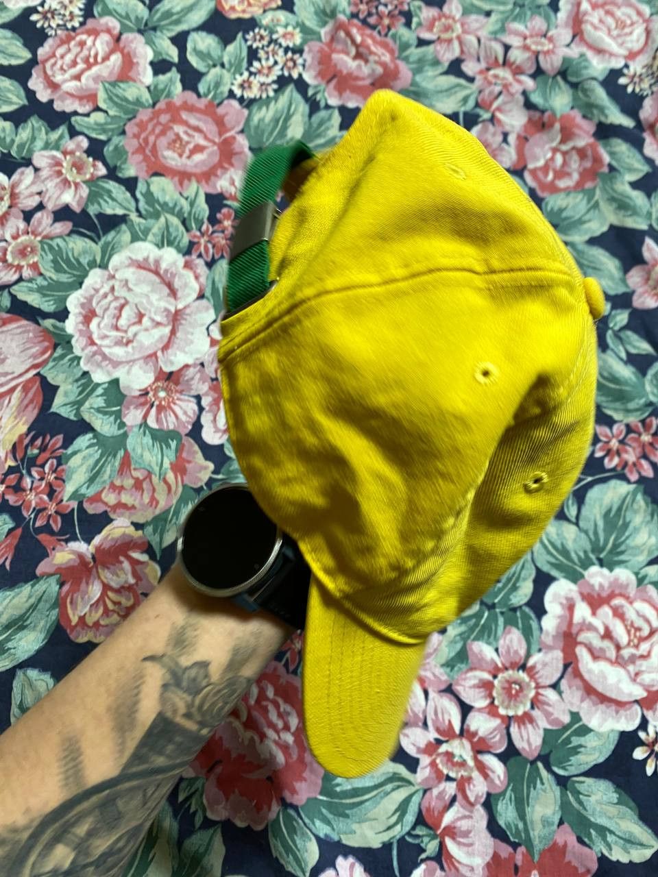Other Nike Logo Vintage Cap Yellow Rare Y2K Size ONE SIZE - 4 Thumbnail