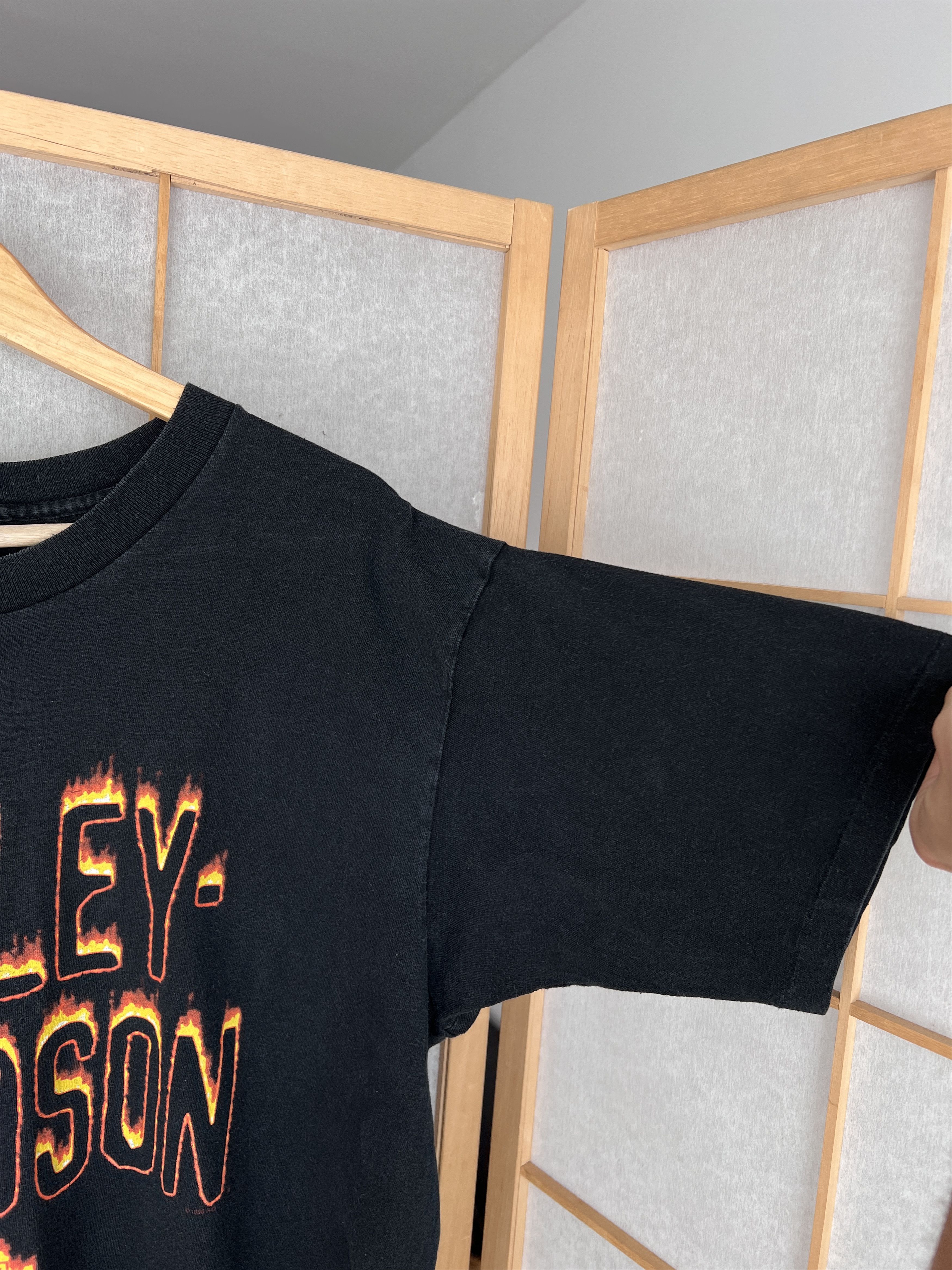 Harley Davidson Harley Davidson 1996 USA Dallas Texas t shirt single stitch Size US XL / EU 56 / 4 - 16 Thumbnail
