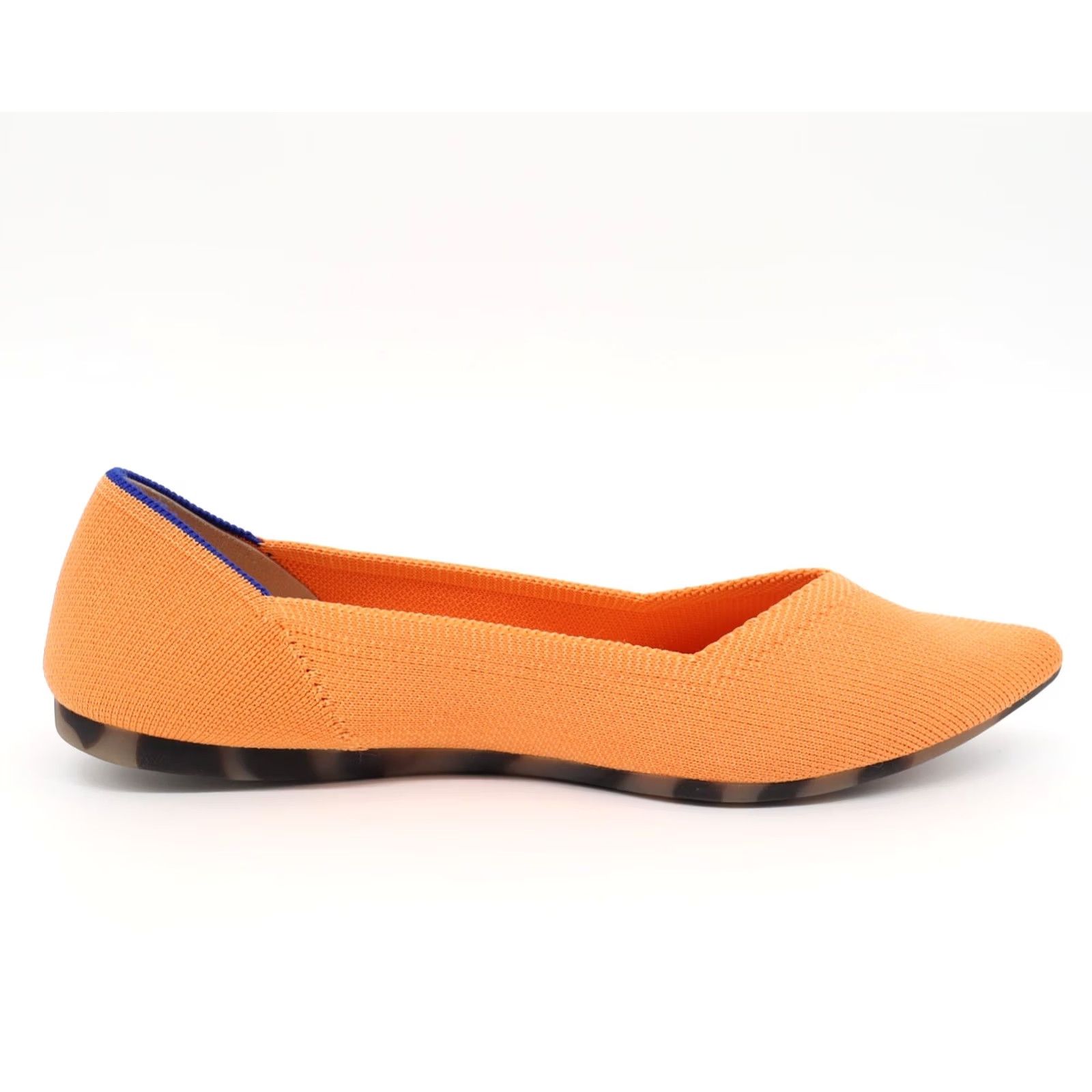 Rothy's Rothy's Women's Flat Orange Size 8 Pointed Toe Retired Color Shoes Womens Flats Orange Pointy Toed Retired Sz 8 Size US 8 / IT 38 - 3 Thumbnail
