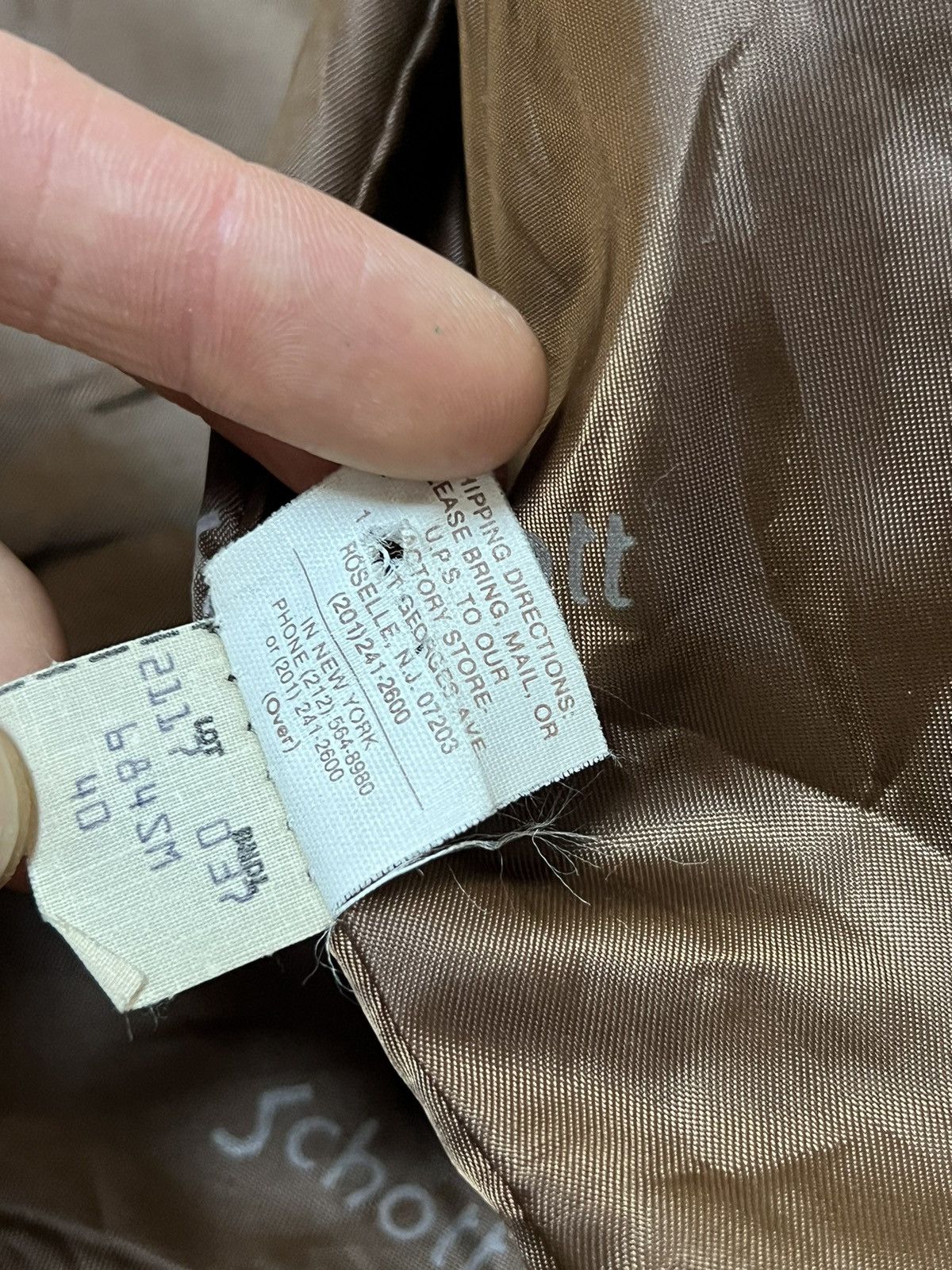 Avirex Vintage Schott Leather Flight Bomber Jacket Size M Size US M / EU 48-50 / 2 - 13 Thumbnail