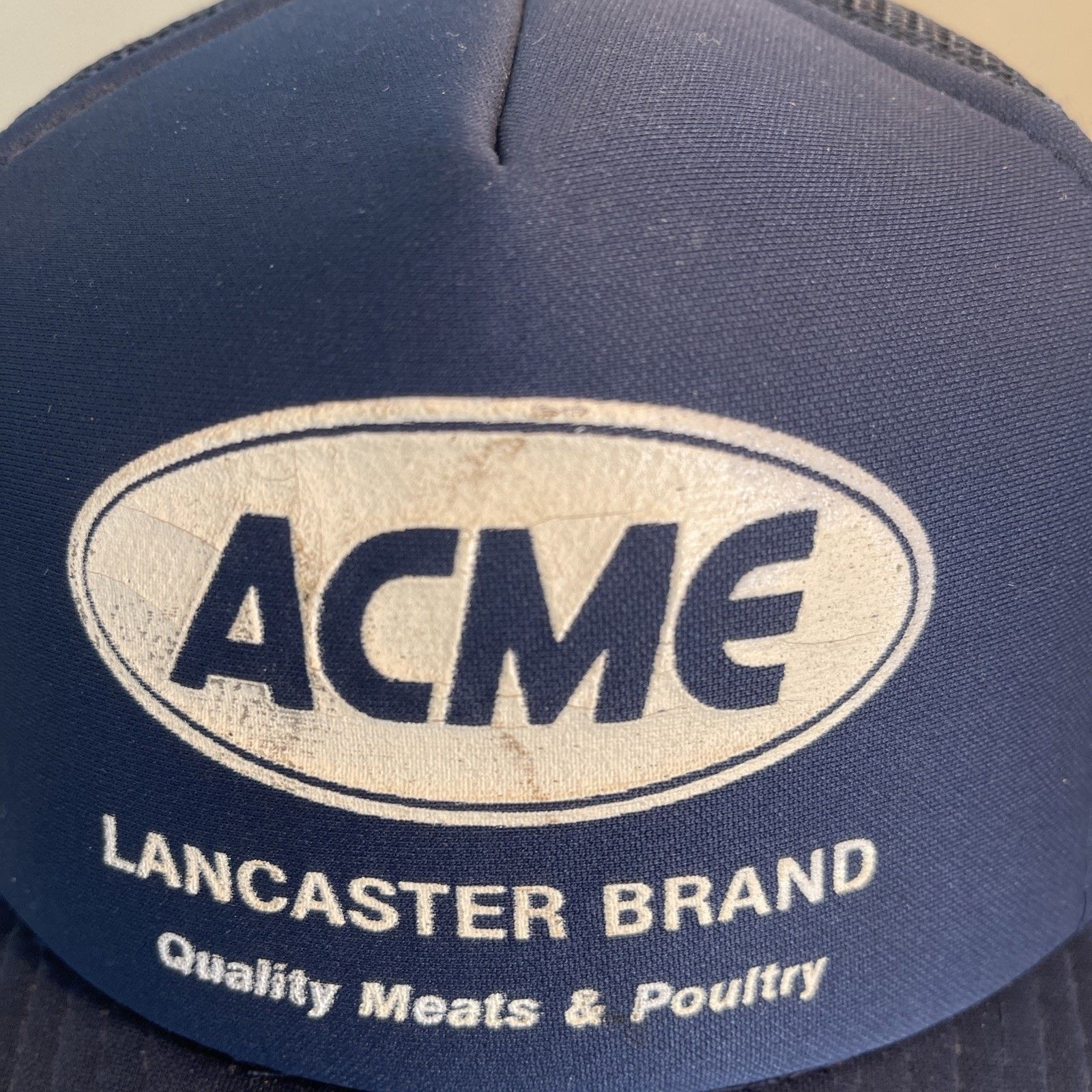 Vintage Vtg 1980’s Trucker Hat Snapback Cap ACME Food Lancaster 7 Size ONE SIZE - 2 Thumbnail