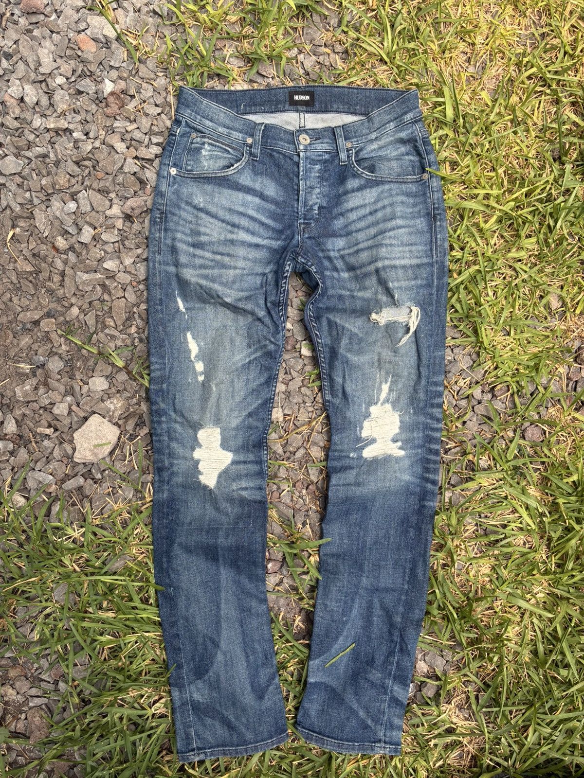 Hudson Hudson jeans distressed Size US 29 - 2 Thumbnail