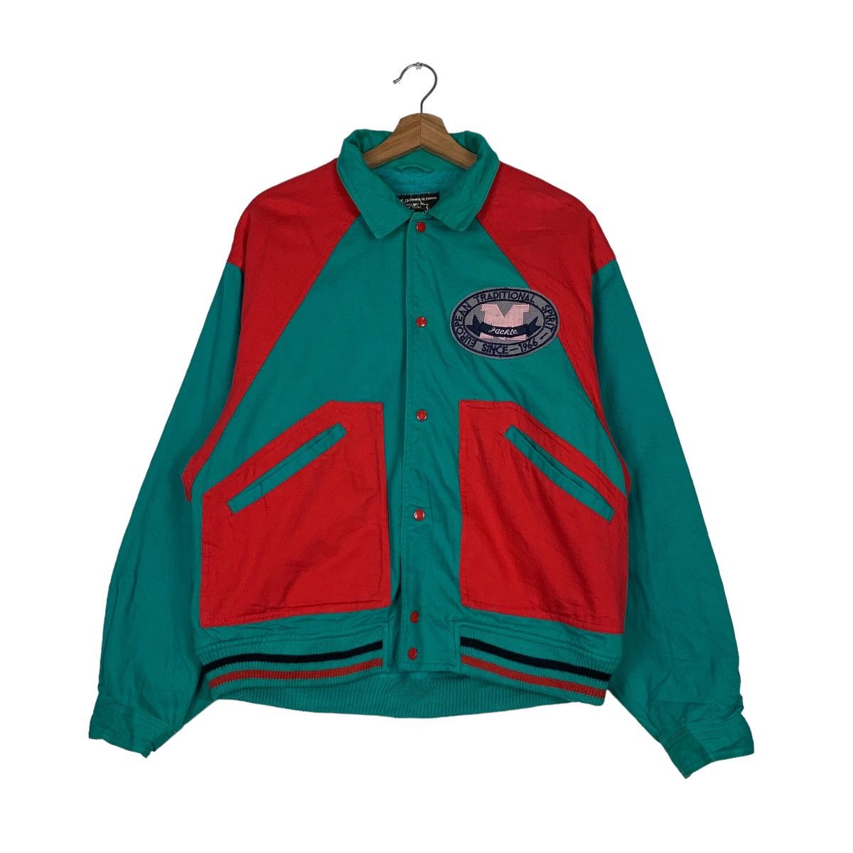 Japanese Brand EUROPEAN TRADITIONAL SPIRIT Gleeman Sherpa Jacket #0069-C5 Size US M / EU 48-50 / 2 - 1 Thumbnail