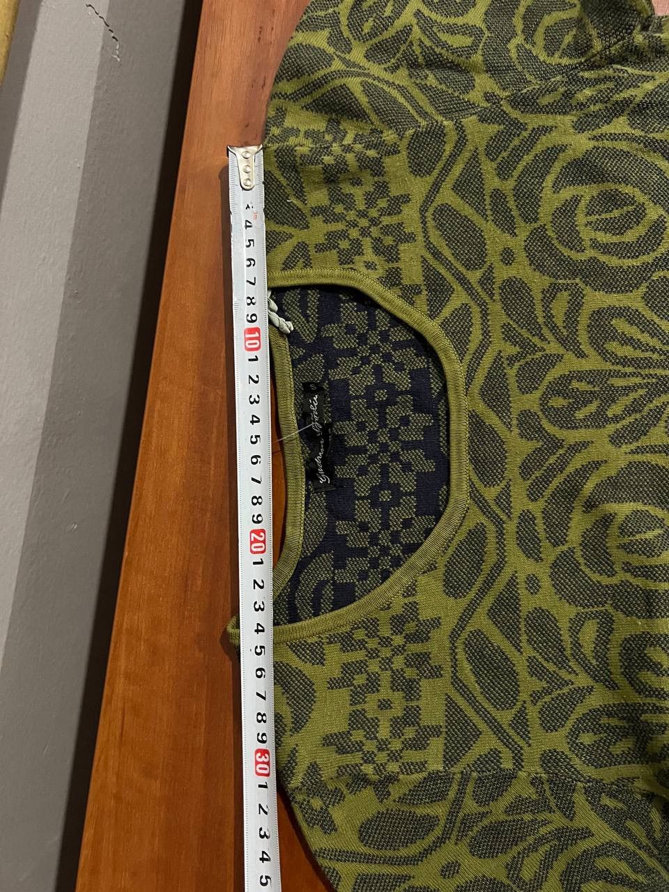 Gudrun Sjoden GUDRUN SJODEN OLIVE ORGANIC VINTAGE DRESS KNIT SIZE S Size S / US 4 / IT 40 - 13 Thumbnail